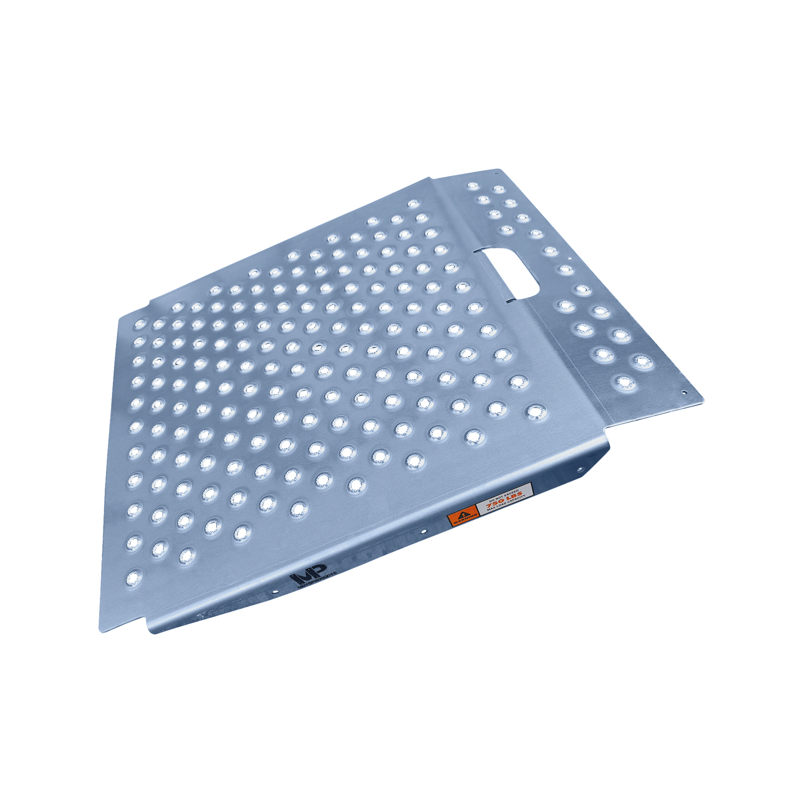 MotoProducts Portable Shed Ramp with Punch Plate Surface & 750 lbs. Weight