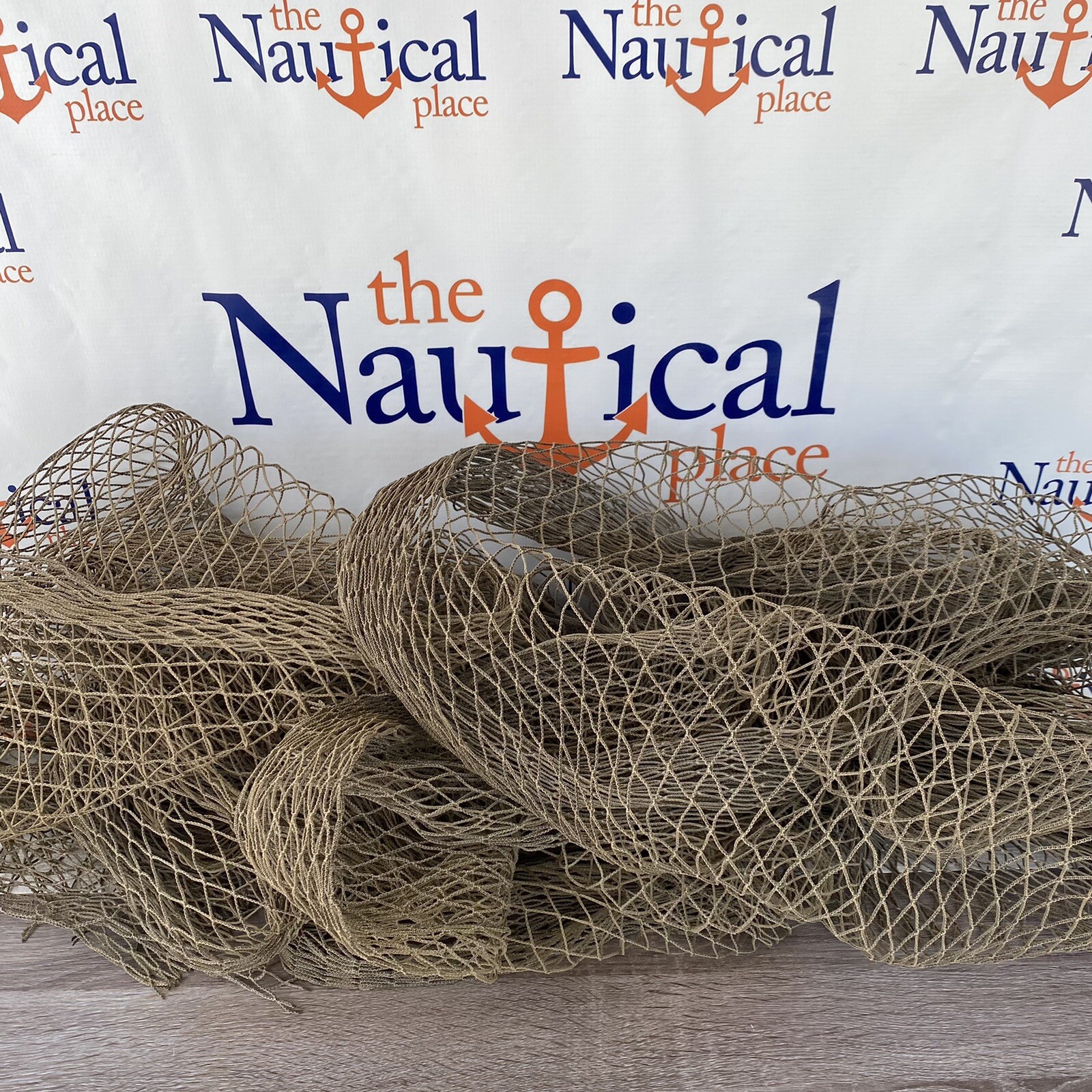 12 lb. Box of Used Fishing Net - Authentic Old Vintage Commercial Fish Netting
