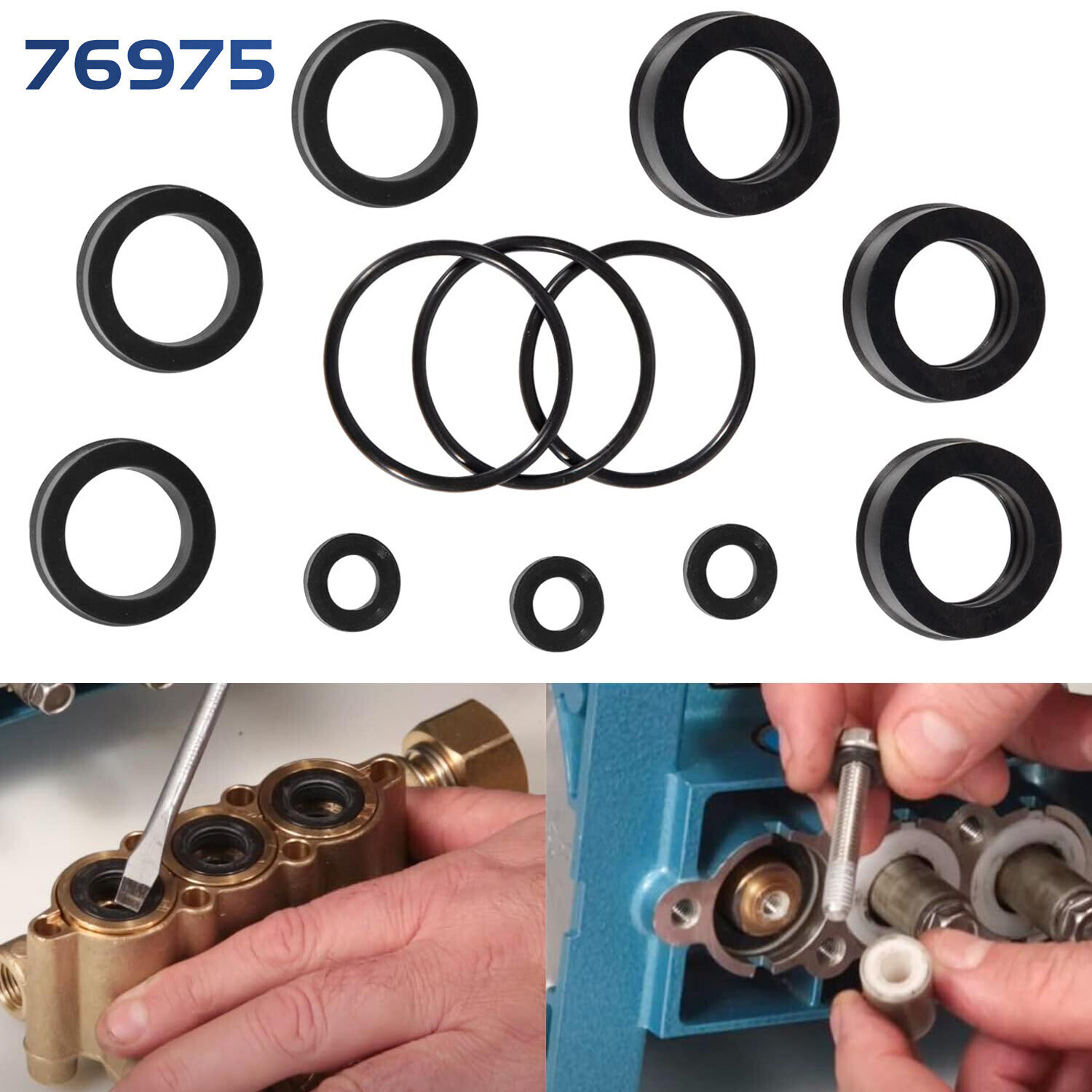 76975 Cat Pump Seal Kit for for 4DNX Pumps Model Replace 4DNX25GSI 4DNX27GSI