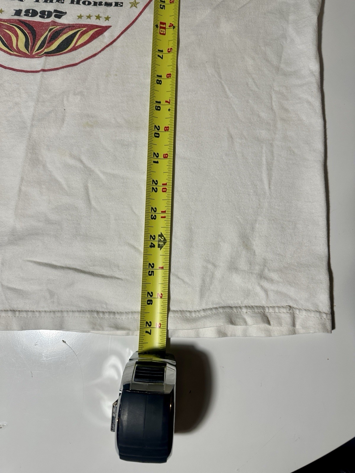 Vintage 1997 Neil Young And Crazy Horse Concert Medium T-Shirt Year Of The Horse