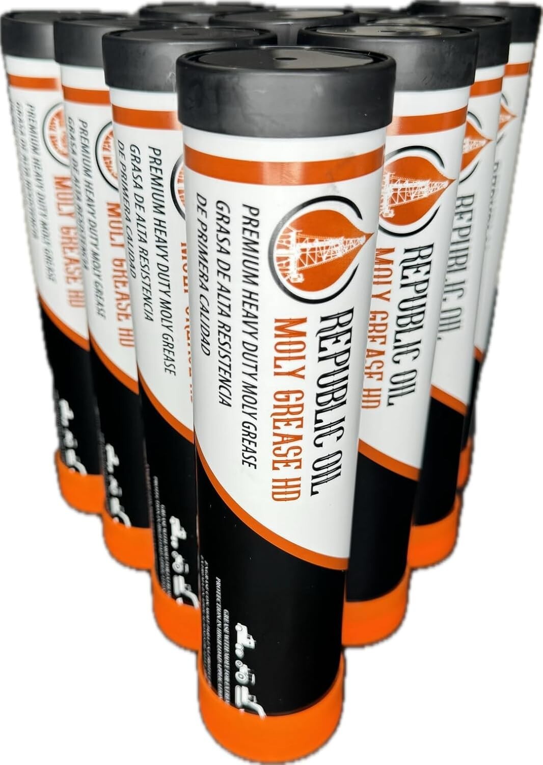 4 Boxes / 40 Tubes Premium 3% Moly #2 EP2 Heavy Duty Grease RO3M240T