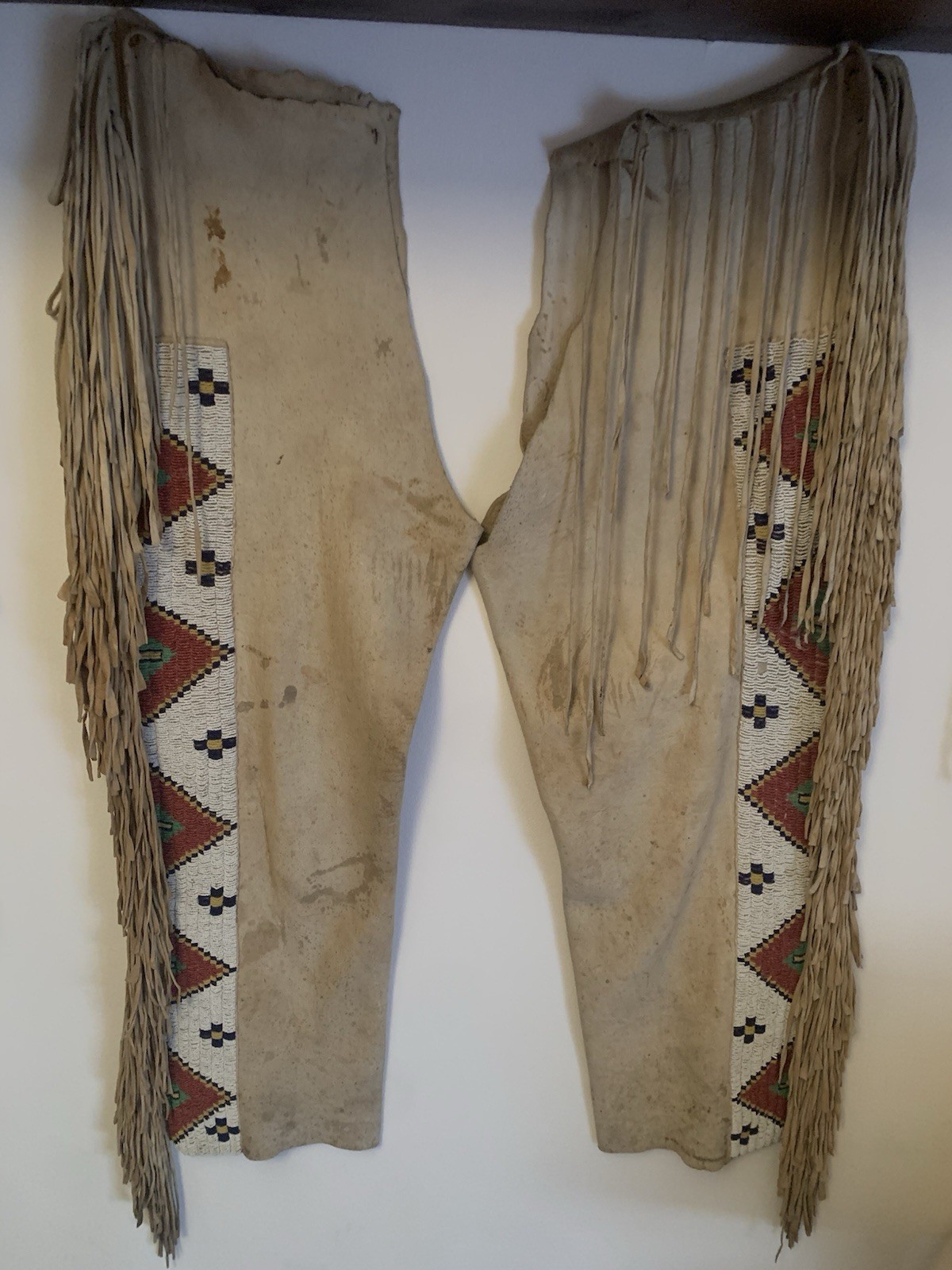 1890s. Northern Plains Beaded Belt