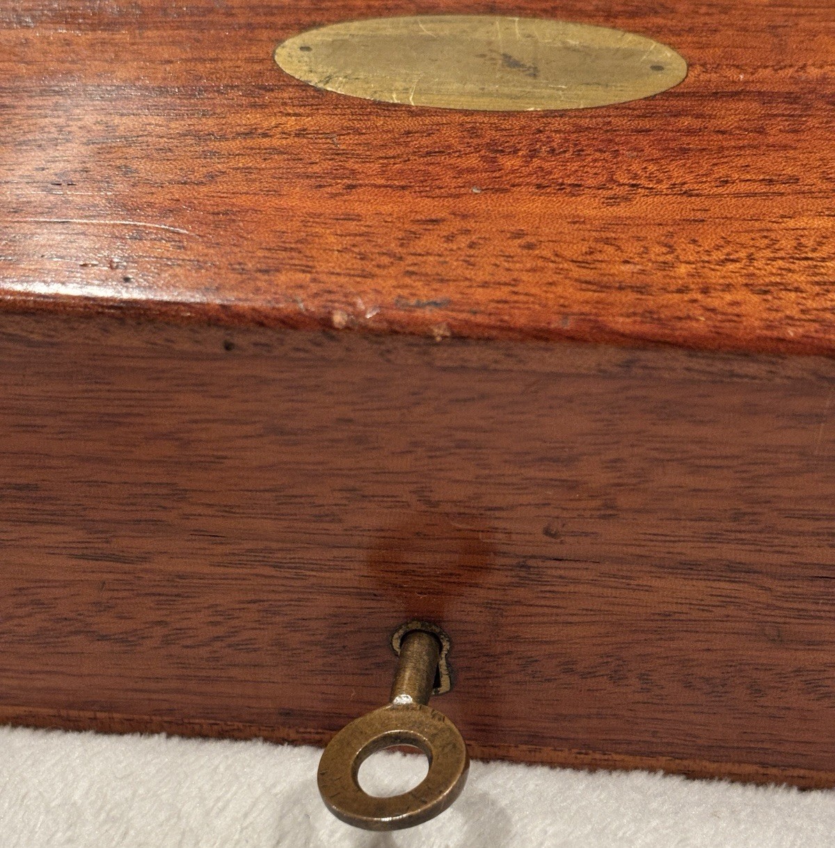 Antique W.F. Ford Surgical Dilator Set Wooden Leather Case c1900