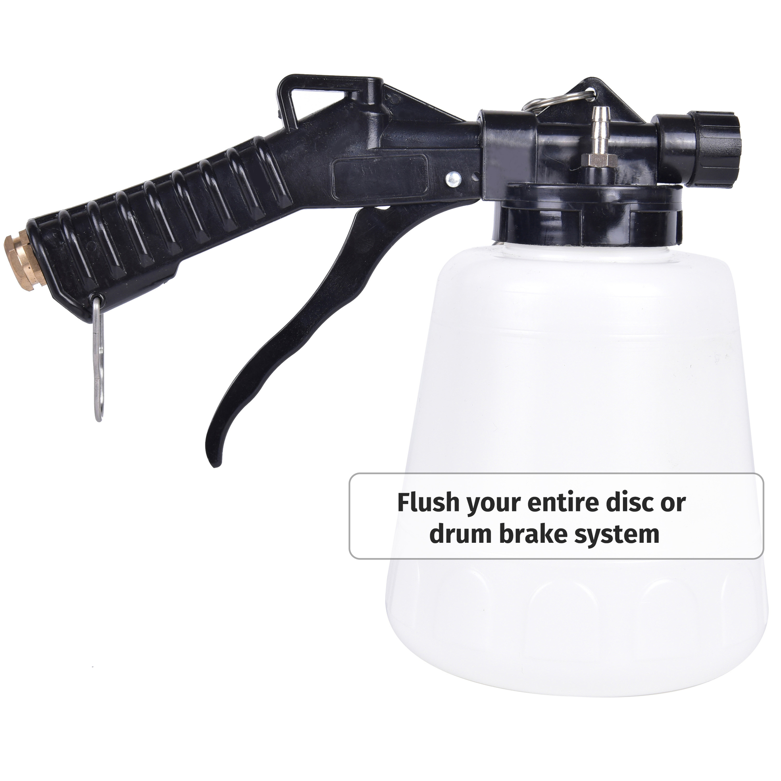 Pneumatic Vacuum Brake Clutch Fluid Bleeder Tool Adapters 70-110 PSI