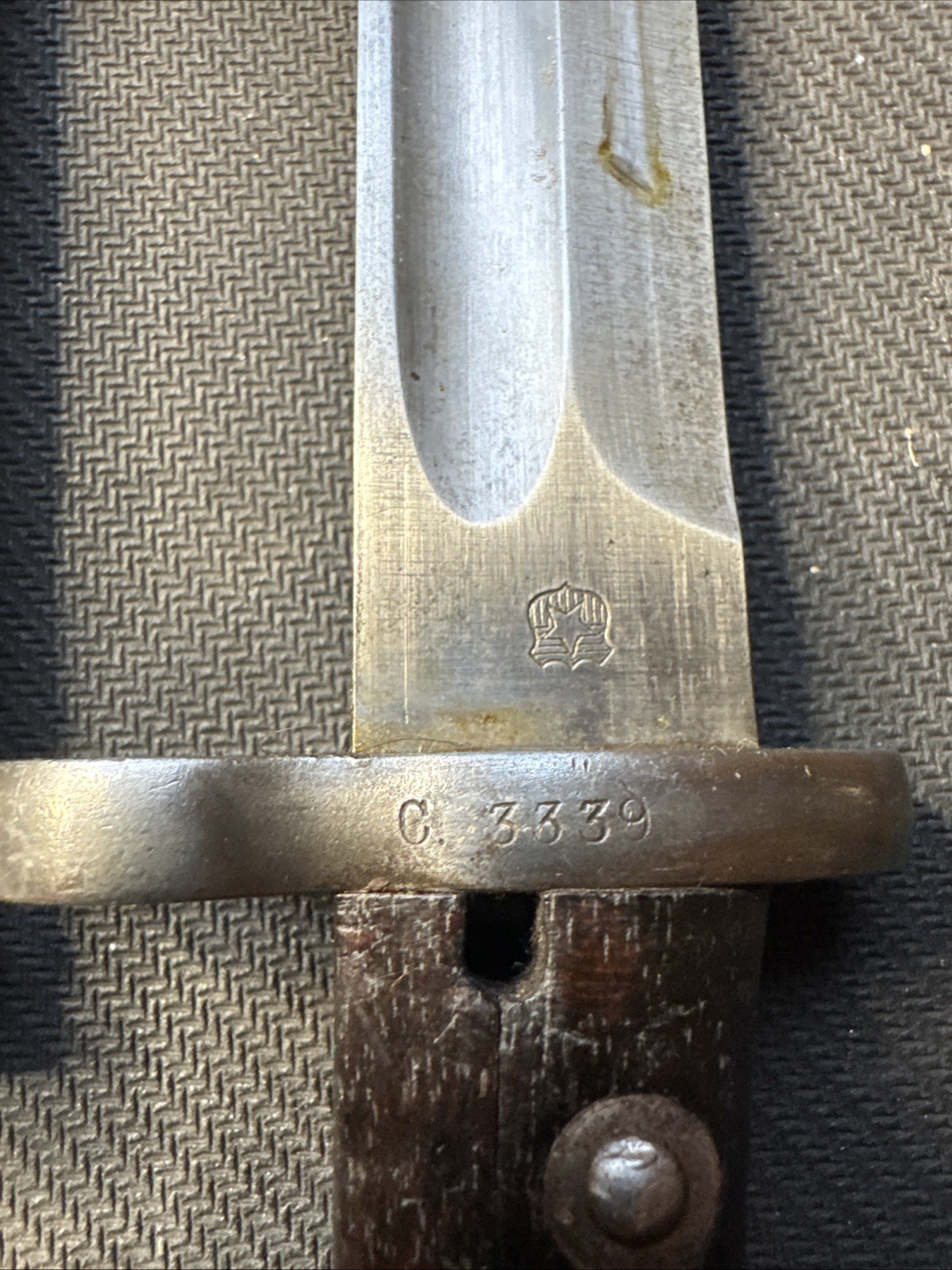 Chilean Military Model 1895 Steyr CE/WG Mauser Bayonet Chile