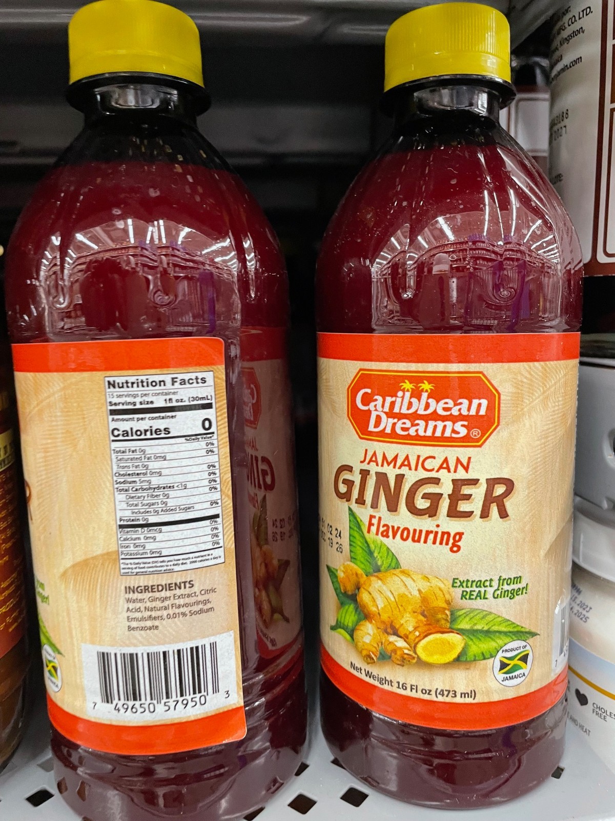 5 Pack Caribbean Dreams Jamaican Ginger Flavoring 16 oz – Bold Ginger Extract