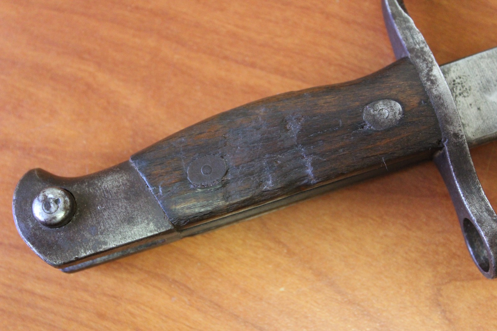 WWII Japanese Arisaka Type 30 Bayonet w/ Scabbard & Frog Kokura