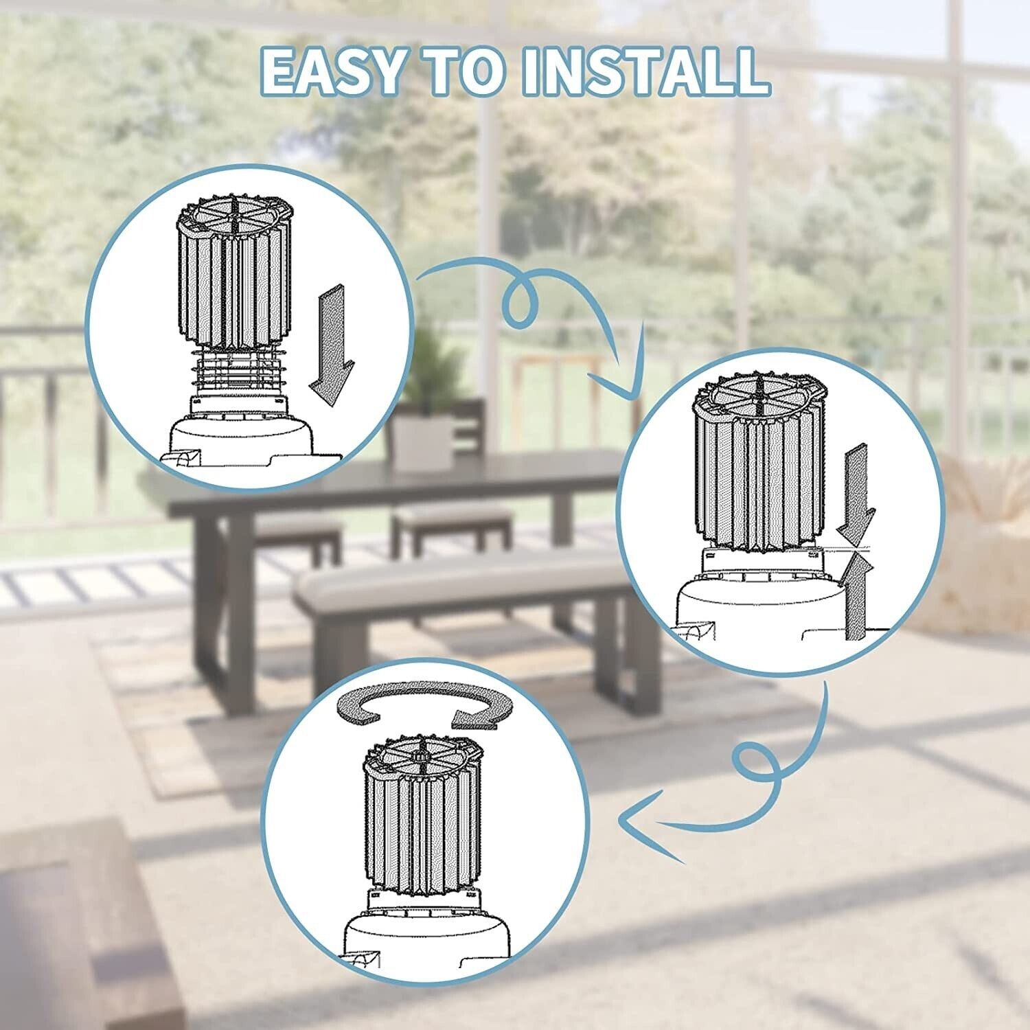 Replacement Shop Vac Filter for Sears Craftsman 5+ 6 8 12 16 gallon Wet Dry Vac