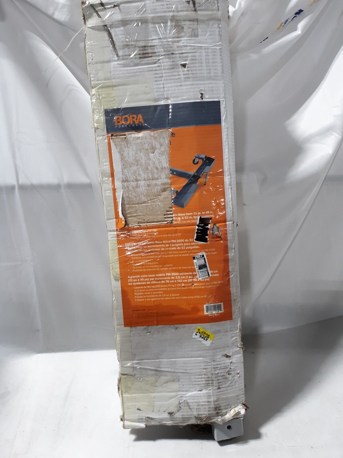 BORA Portamate PM-3245 Mobile Base Extension – Heavy-Duty Adjustable Frame