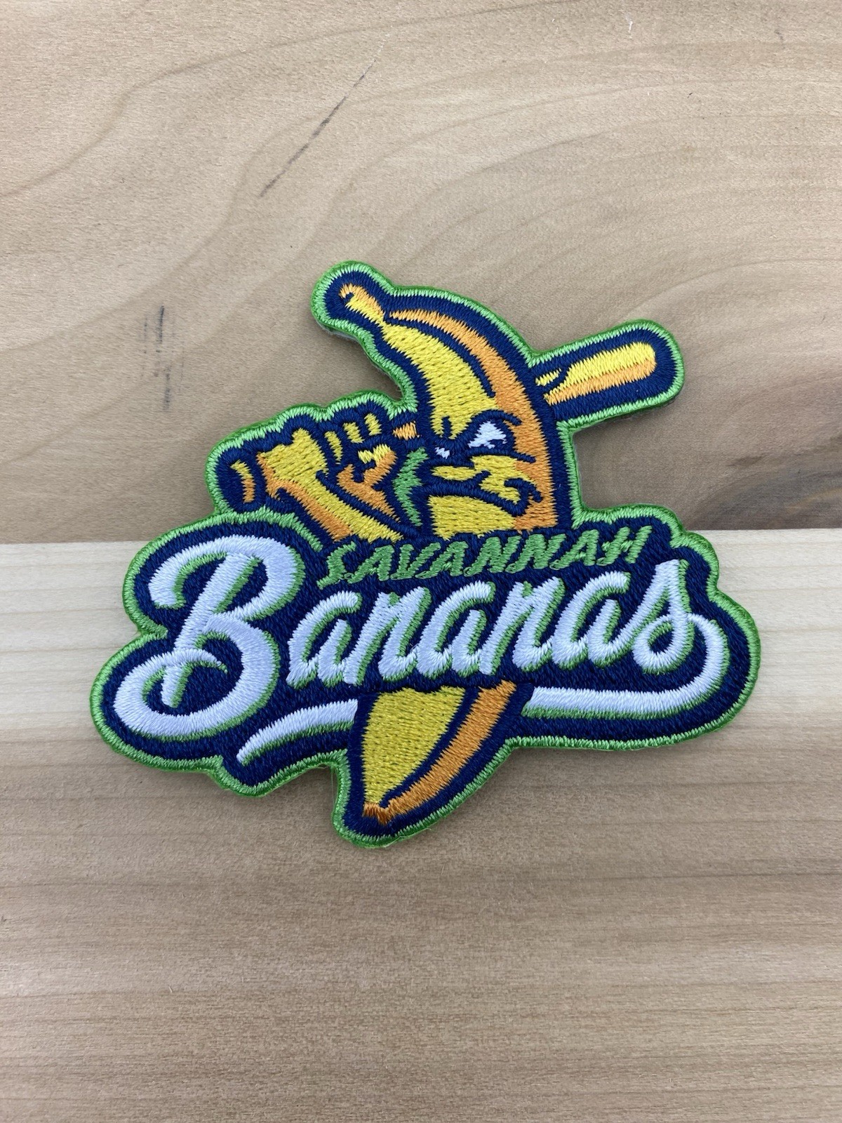 EMBROIDERED SAVANAH BANANAS BANANABALL LOGO PATCH 3”