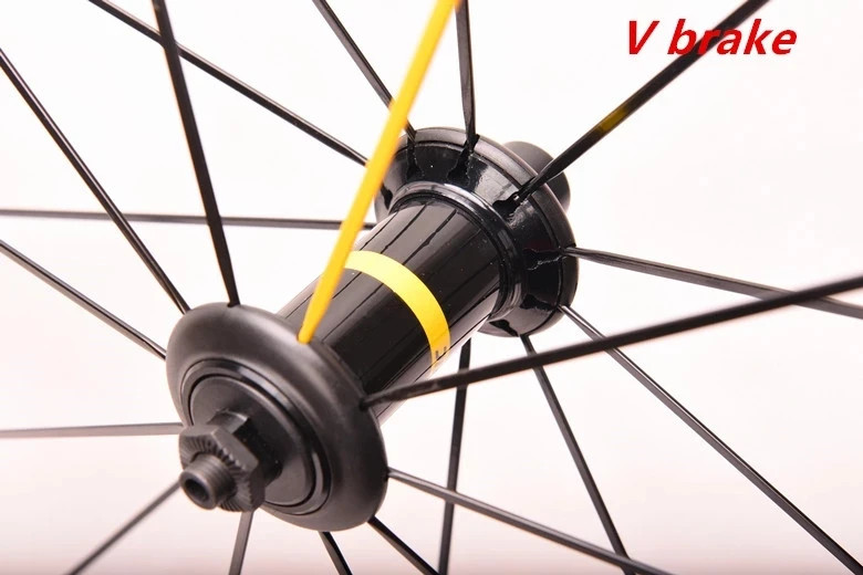700C Bicycle Wheelset Alloy V/C Disc Brake Lap Brake Road Bike Wheel 30/40/50mm