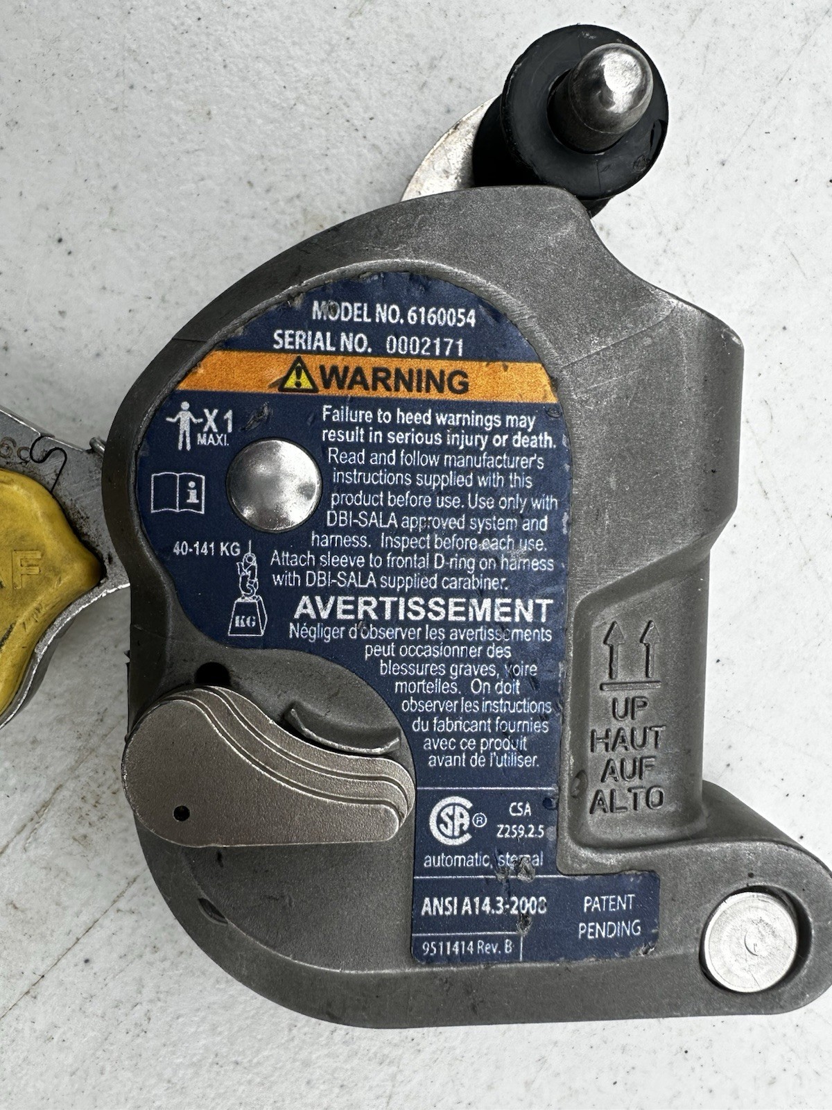 3M DBI-SALA 6160054 Lad-Saf X3 Detachable Cable Sleeve