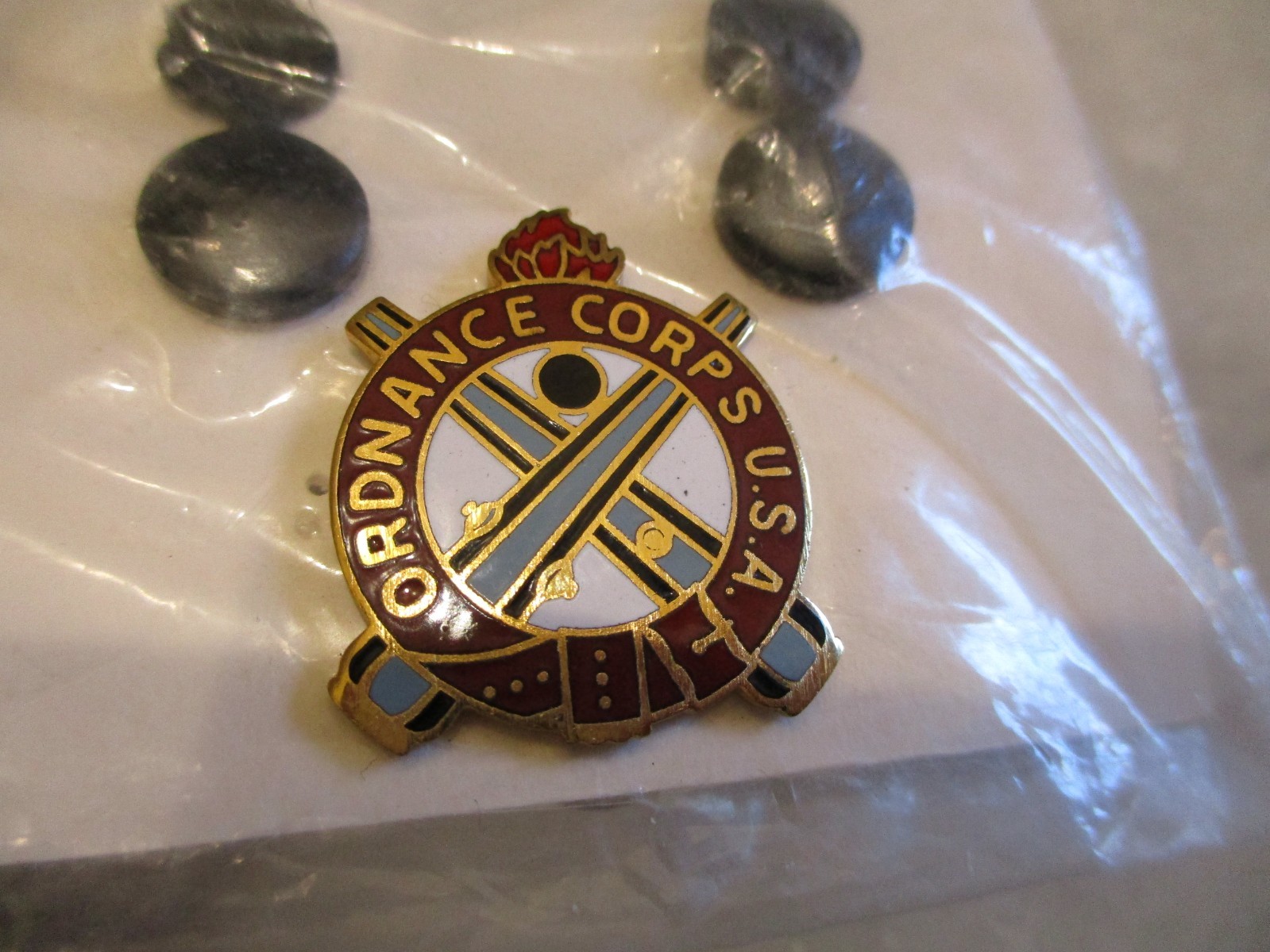 US ARMY-COMMANDER REDSTONE ARSENAL-ORDNANCE CORPS PLAQUE/AWARD/PINS-RET GENERAL