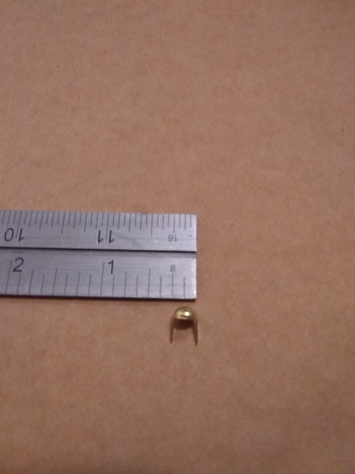 1/4" Solid Brass Round Spots / Studs For Leather (Pack Of 250)