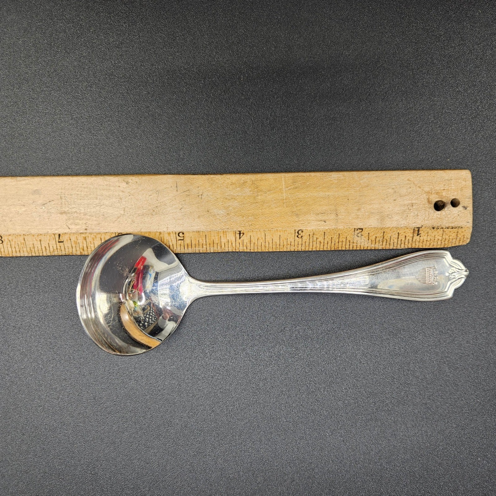 International Silver Co USCG United States Coast Guard Ladle Dipper 6 1/2"