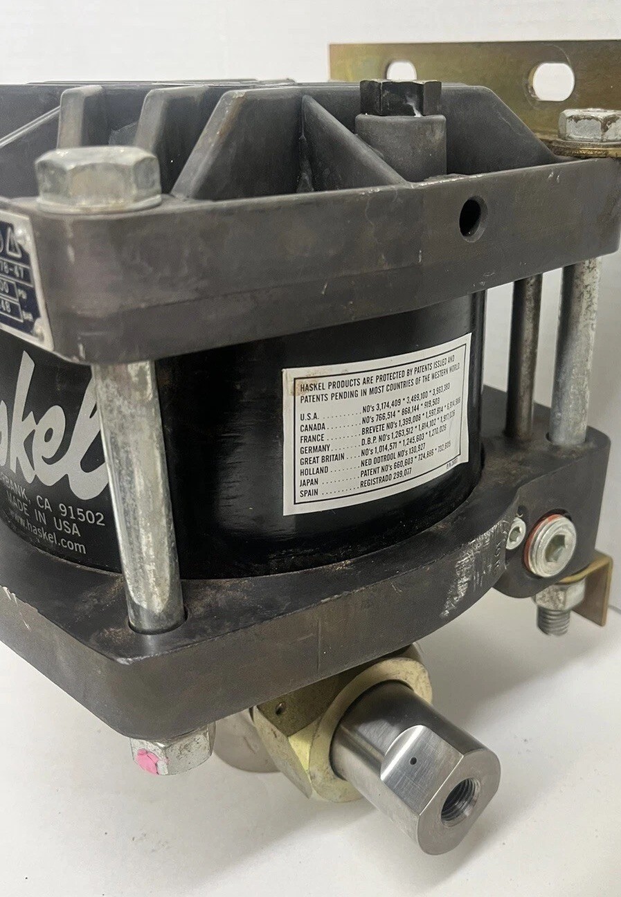 HASKEL AIR DRIVEN FLUID PUMP HF-300 50,000 PSI