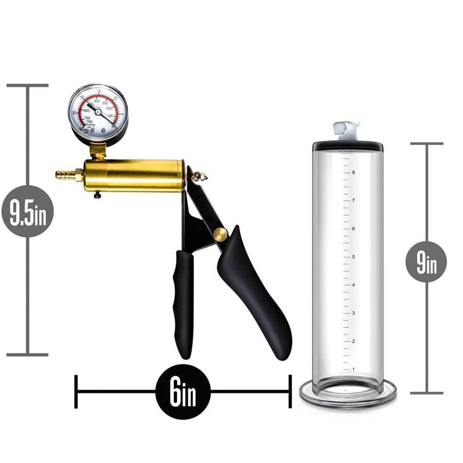Penis Pump Vacuum Kit 9" & 12" ED Enlarger 1.75" - 3" Male Erectile Enhancement