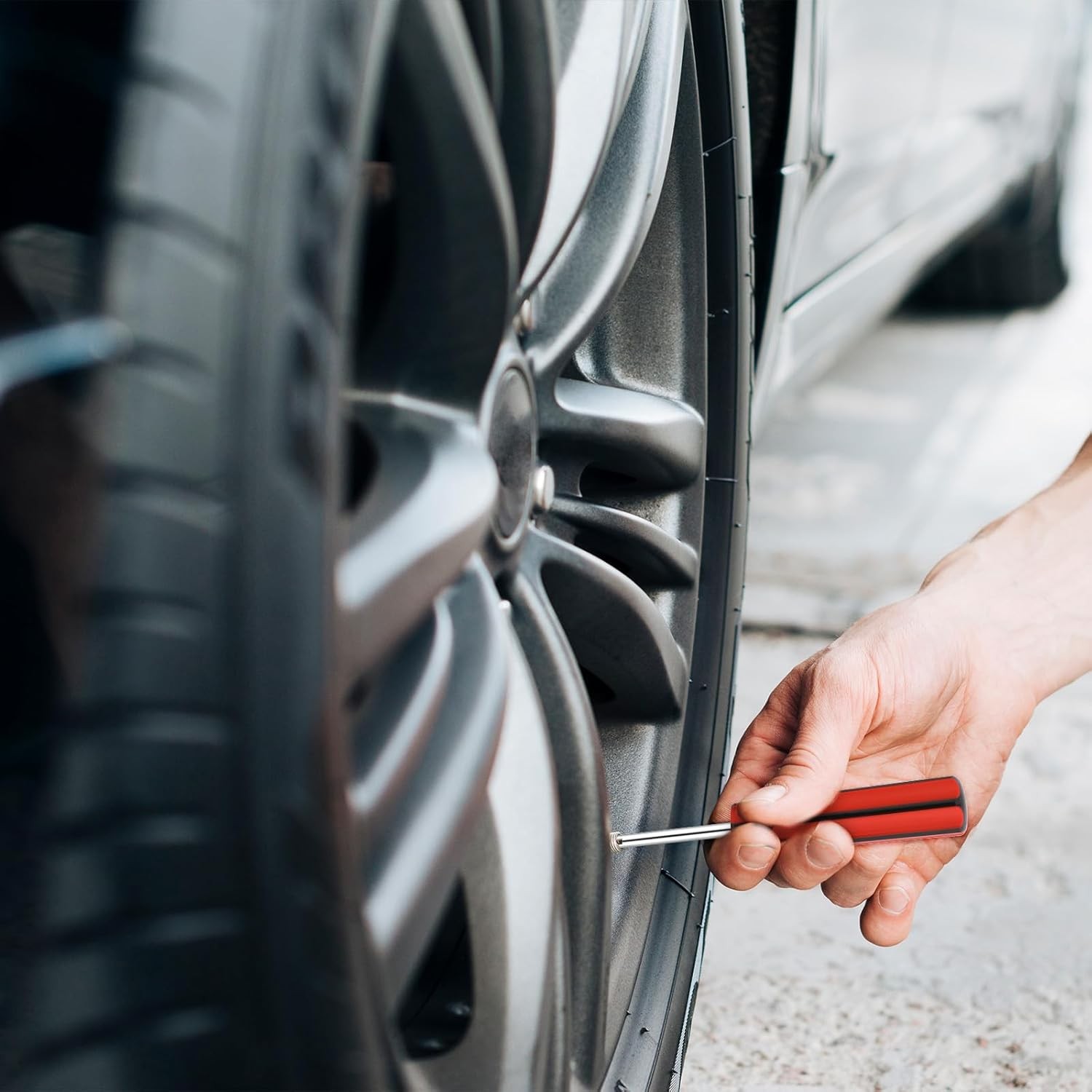 Auto Car Screwdriver Valve Stem Core Remover Tire Tube Installer Repair Tool US