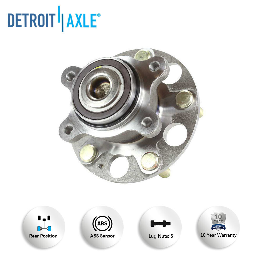 Rear Wheel Bearing and Hub for 2006 2007 2008 2009 2010 Honda Civic Acura CSX