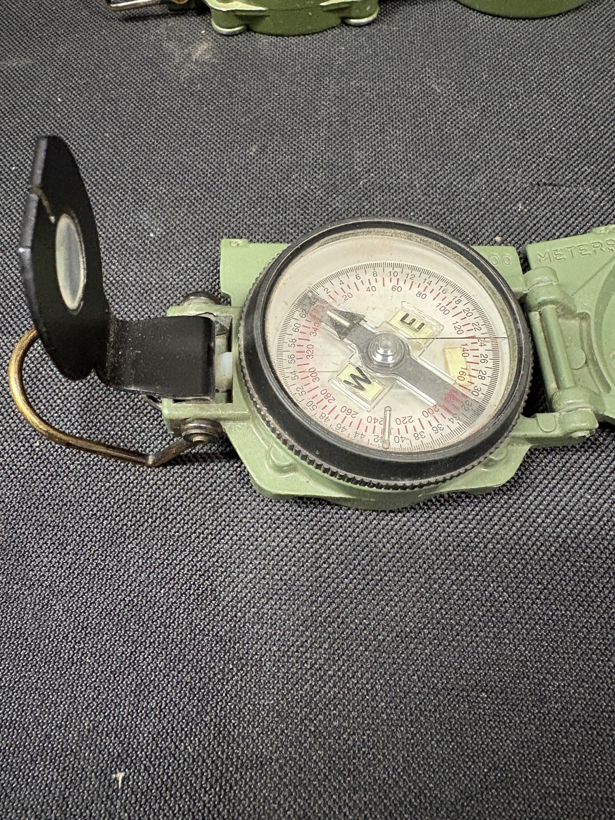 Used USGI Cammenga Model 3H Tritium Lensatic Compass NSN: 6605-01-196-6971