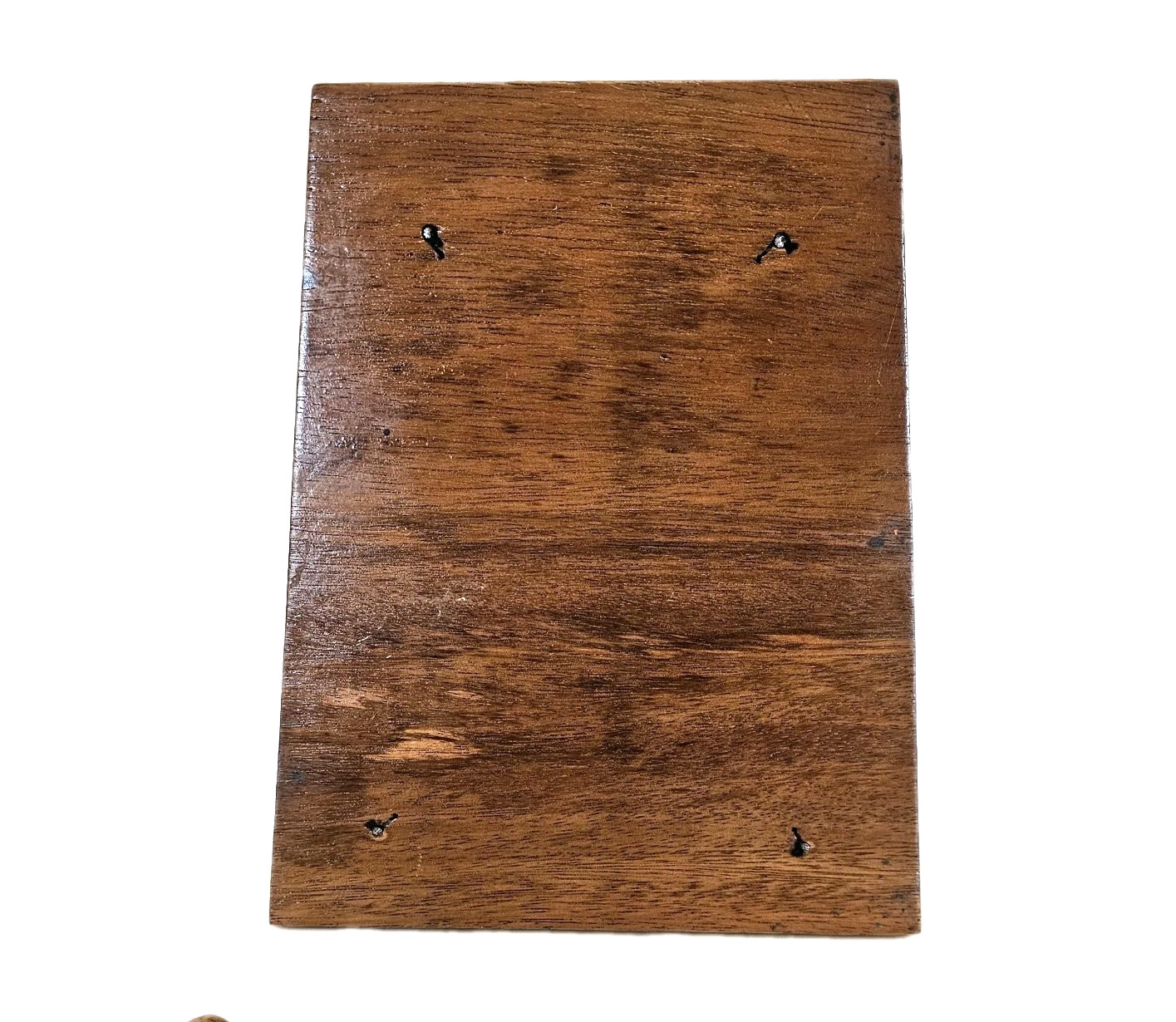 Teak Wood Meditation Chime Xylophone Hand painted w Mallet & 8 Stainless Keys