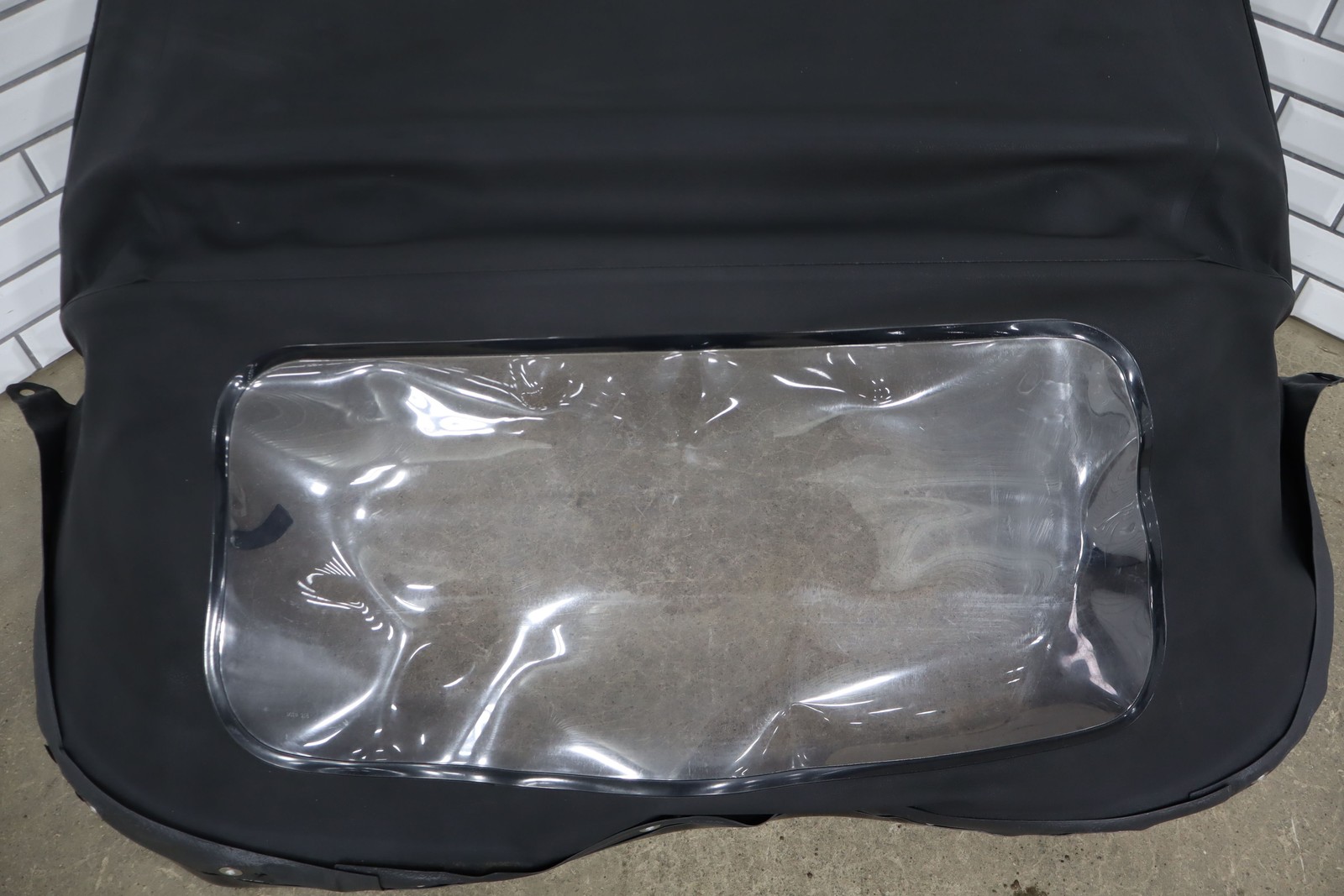 99-05 Mazda Miata NB Black Soft Top Convertible Roof W/Frame & Plastic Window