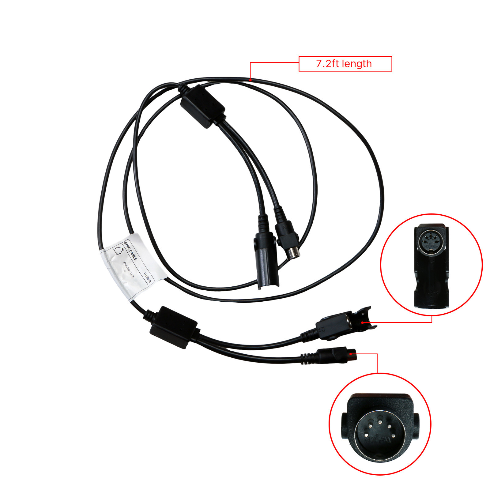 Tempur-pedic and Serta Sync Cord Replacement for Electric Adjustable Bed Base