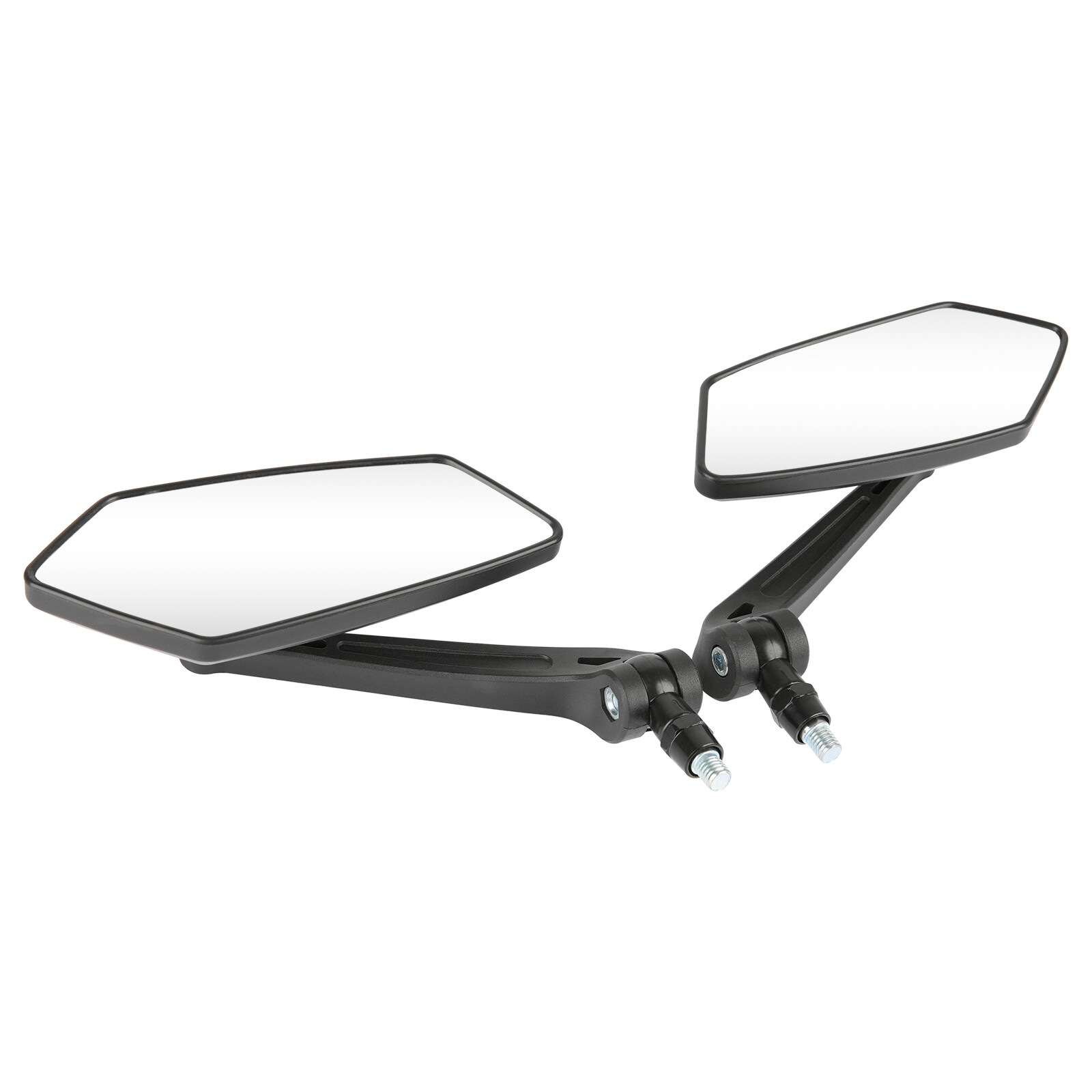 Universal Motorcycle Rearview Wing Mirrors 8mm/10mm For Honda Yamaha Suzuki ATV