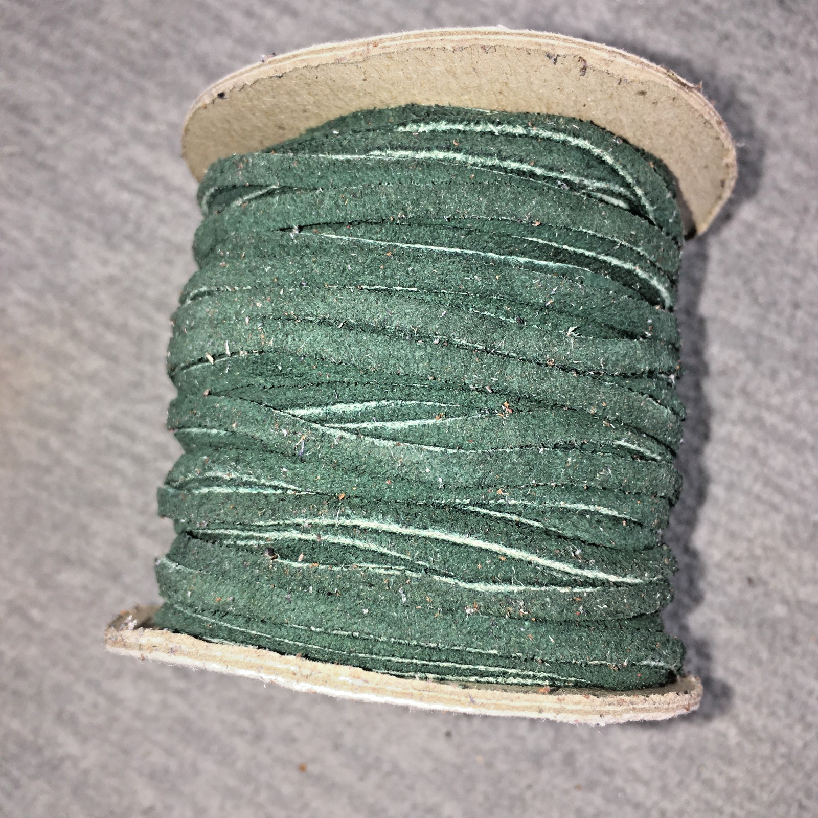 Suede Lace 1/8" x 25yd Spool Craft Leather Lace Various Colors LOT OF 6