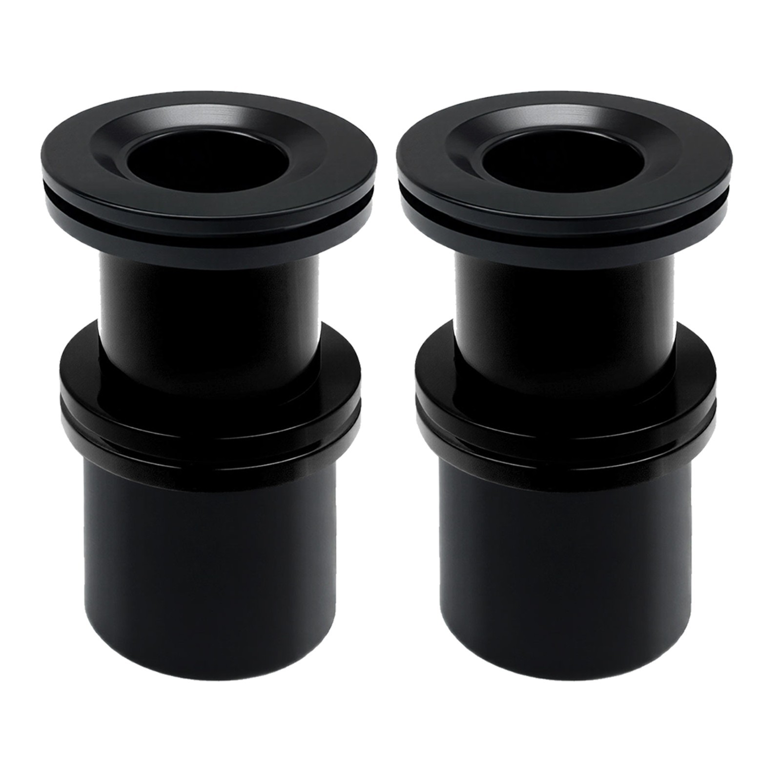 black Harley 4 Point Docking Hardware Kits for Sissy Bar Luggage Rack