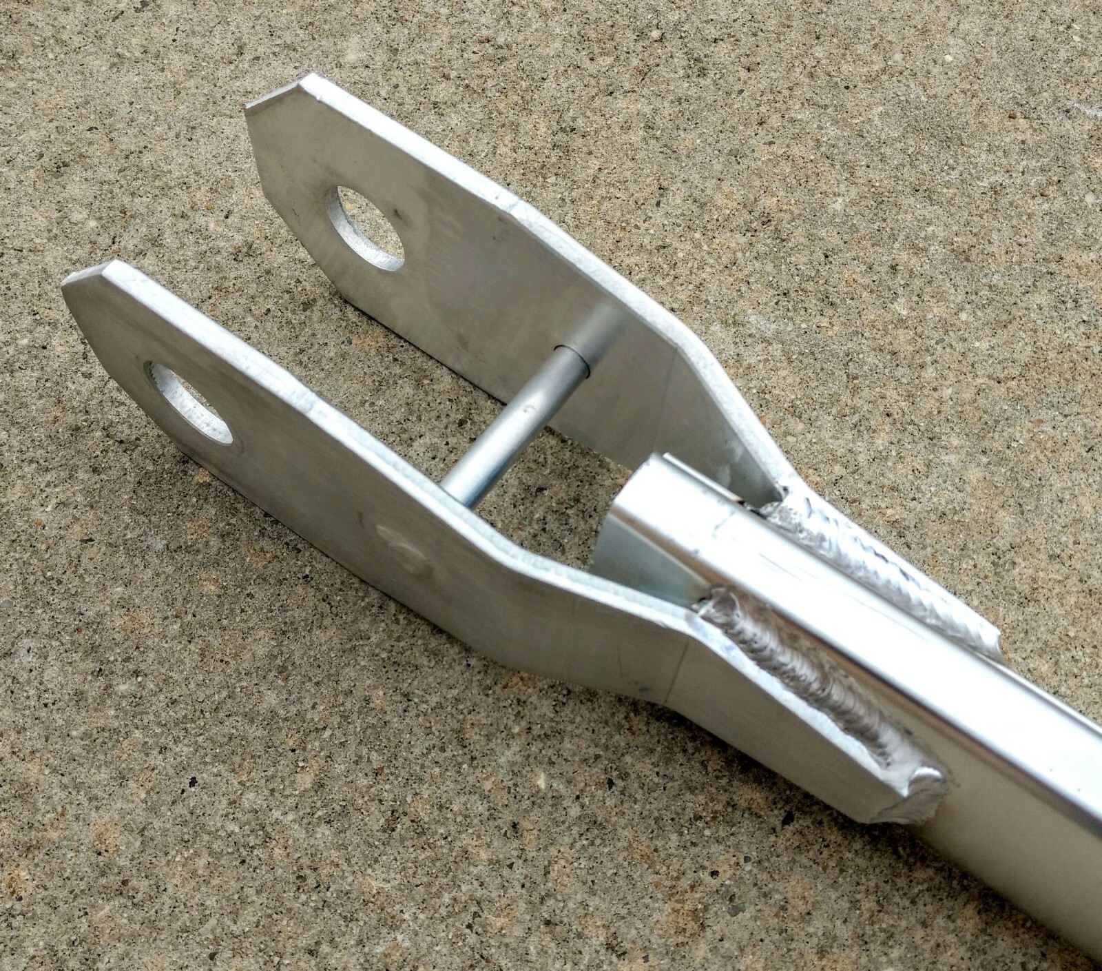 5-Spring Aluminum Lower Arm for Dump Truck Flip Tarp Systems. ** 93" Long **
