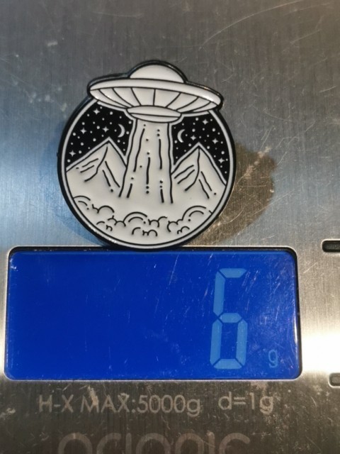 ALIEN UFO pin Badge Patch New High Quality