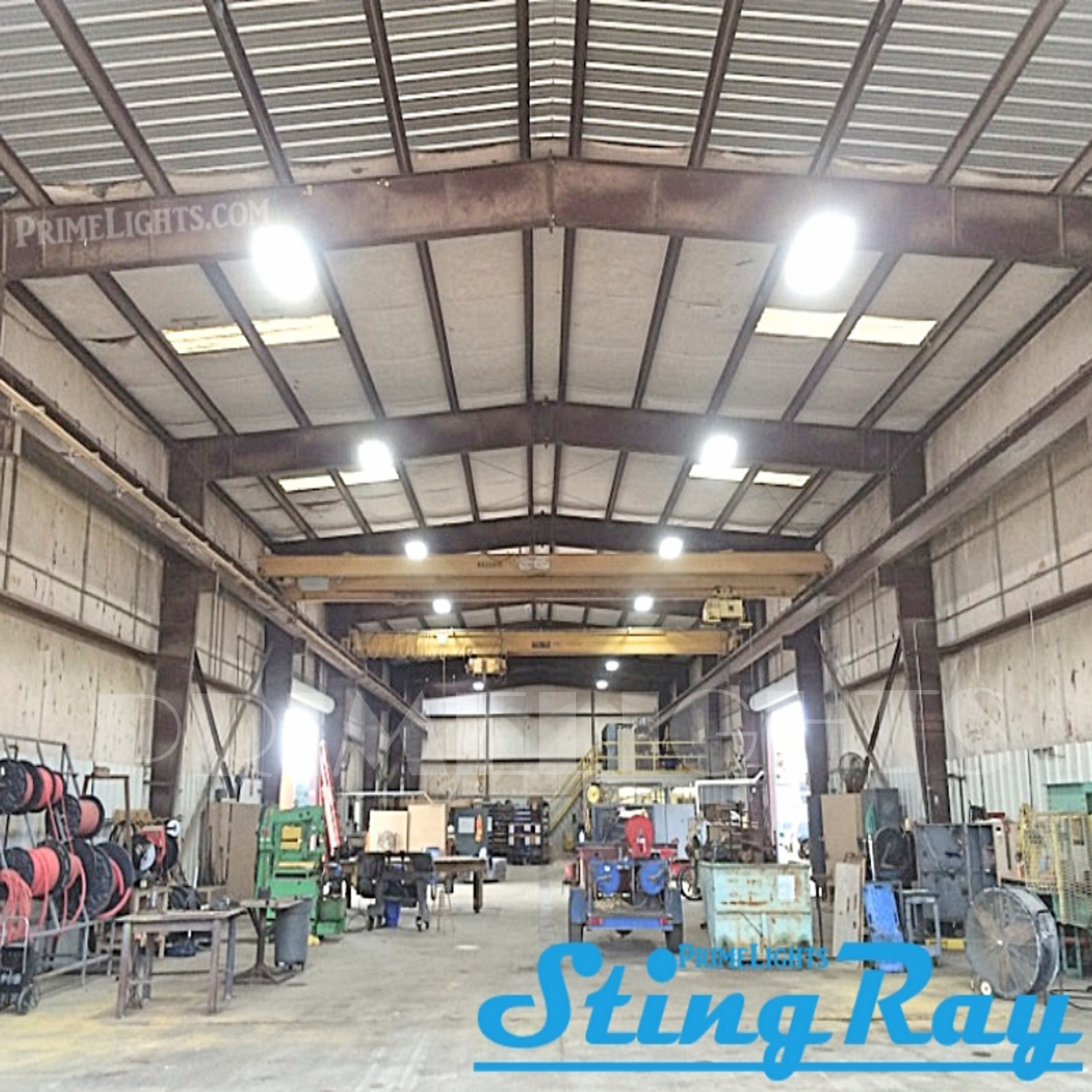 LED HIGH BAY 6 Bulb Lamp Warehouse, Auto, Shop, BRIGHT, Light NEW - INSTANT ON