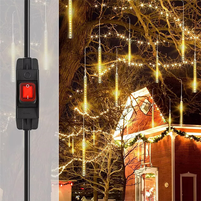 3-Prong Outdoor Extension Cord with Switch On/Off Waterproof Switch 15A 1875W