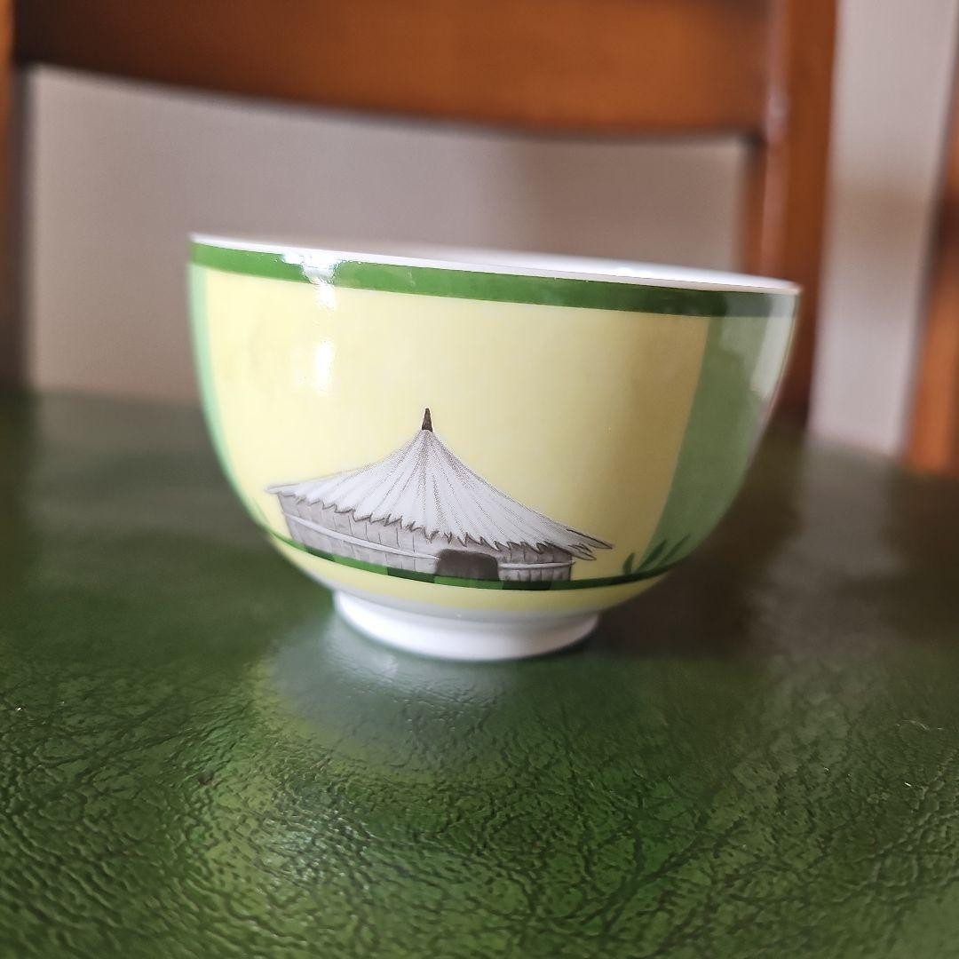 Hermes Vintage Porcelain Cup & Saucer Set White Used 2pc