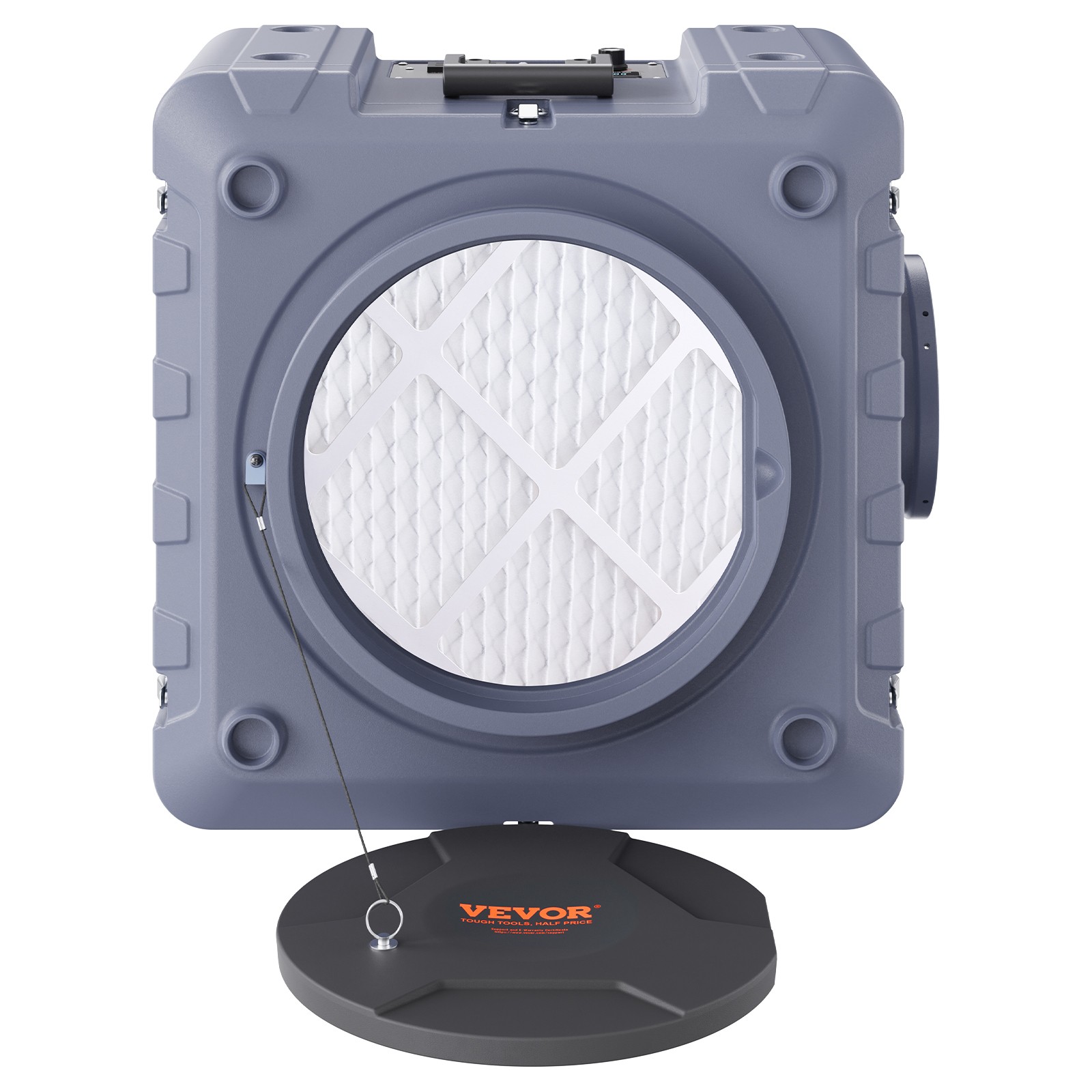 VEVOR Air Scrubber with 3-Stage Filtration Stackable Negative Air Machine 550CFM