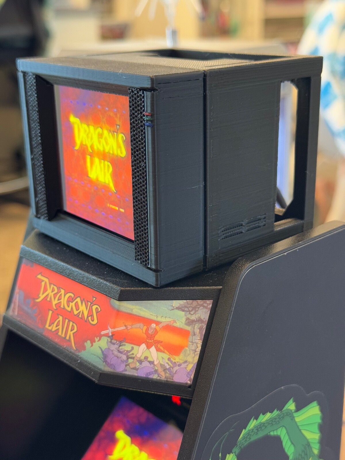 3.5” HDMI TV for New Wave Toys Replicade Dragons Lair - Version 2