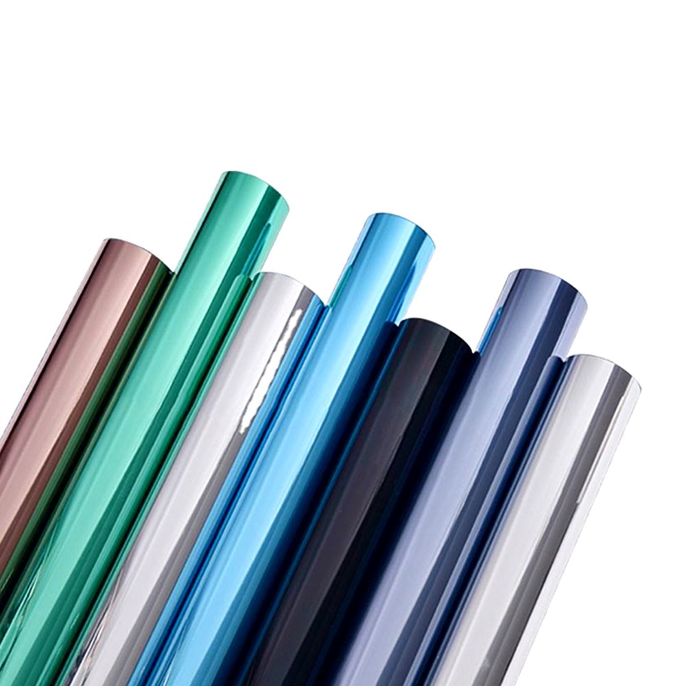 Window Tint One Way Mirror Film UV Heat Reflective Home Office Heat Insulation