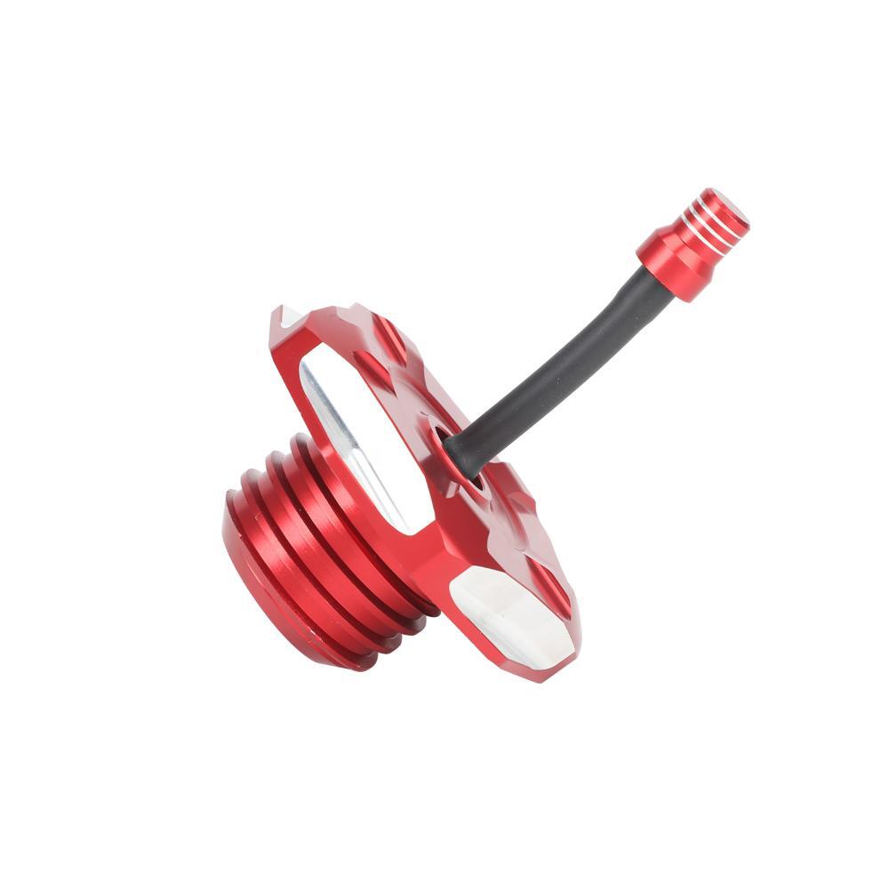 Dirt Bike Gas Fuel Tank Cap Cover CNC For Honda CRF110 CRF125 2019-2024 Red