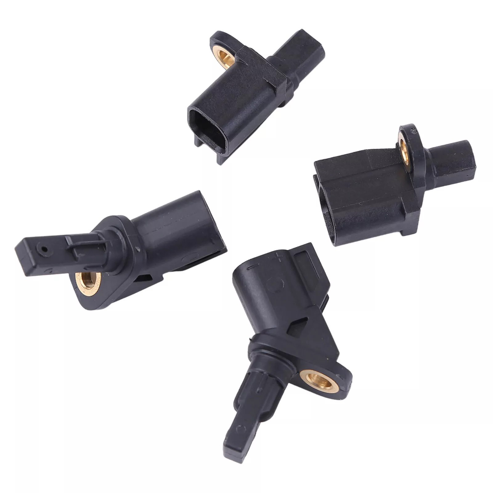 4 ABS Wheel Speed Sensor Front Rear Left&Right For Ford Lincoln Volvo Bp4K43711A