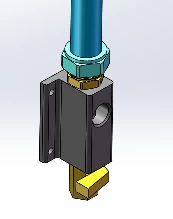 3/4 Air Compressor Outlet Kits with for 3/4" Shop Line Kit, Silver