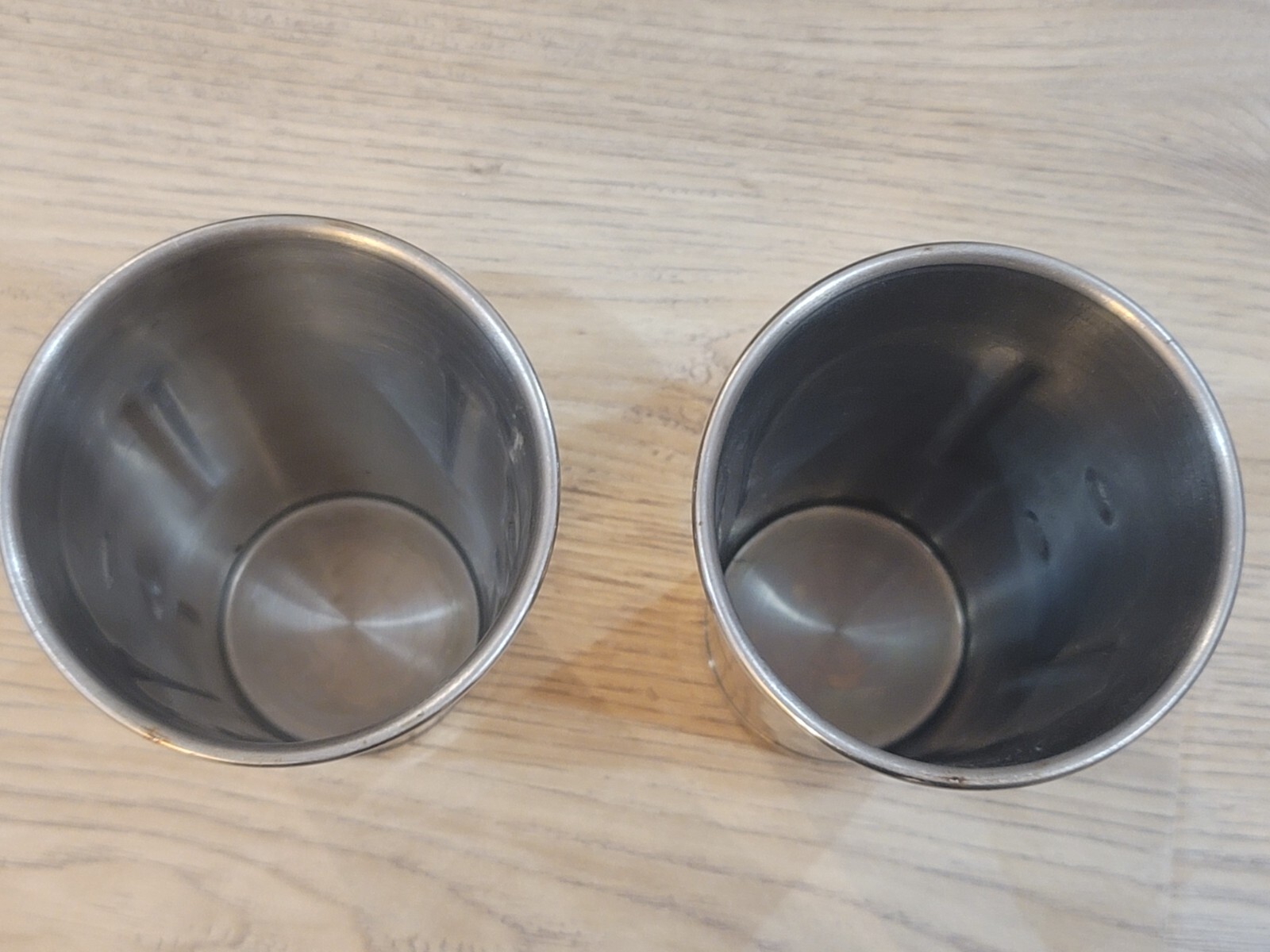 Winco MCP-30 30 oz. Malt Cup Lot of 2