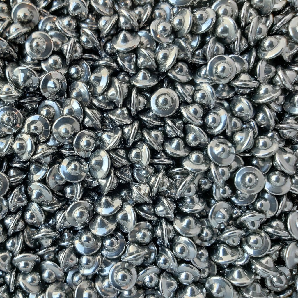 1 LB 1/8" 304 Stainless Steel Ballcone Tumbling Media Shot Tumbler Finishing