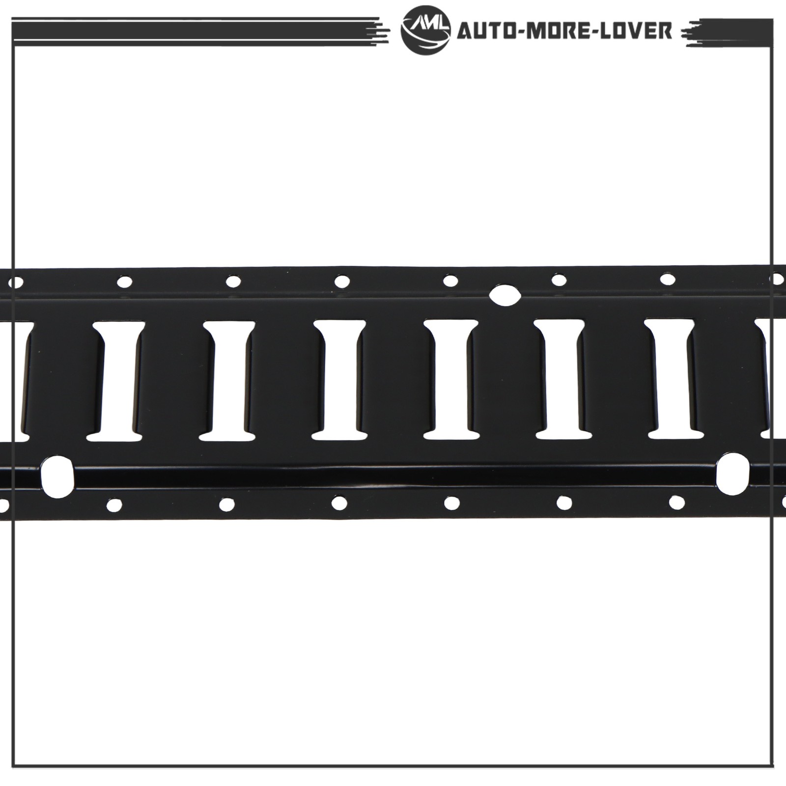 6 Feet Long E Track Tie-Down Rails BLK Finish 8 Pack For Cargo Management System