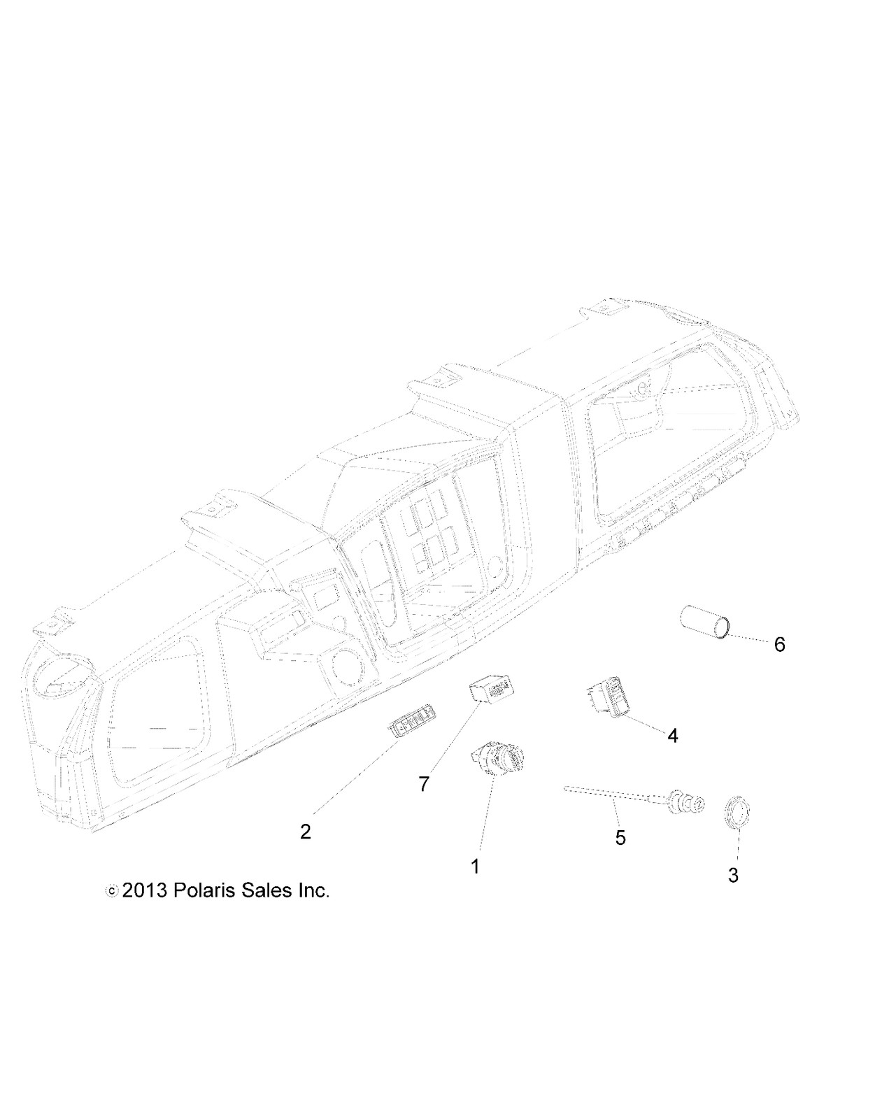 Polaris Choke Cable, for Specific RANGER Models, Genuine OEM - 7081299