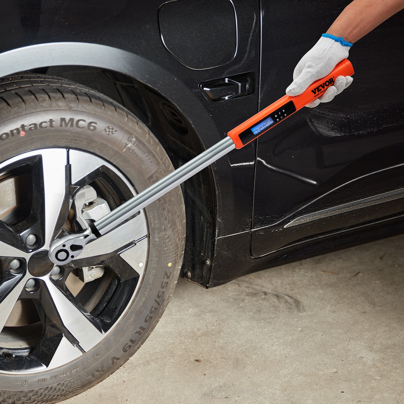 VEVOR Digital Torque Wrench Adjustable Torque Wrench 1/2" Drive 25-250 ft.lb