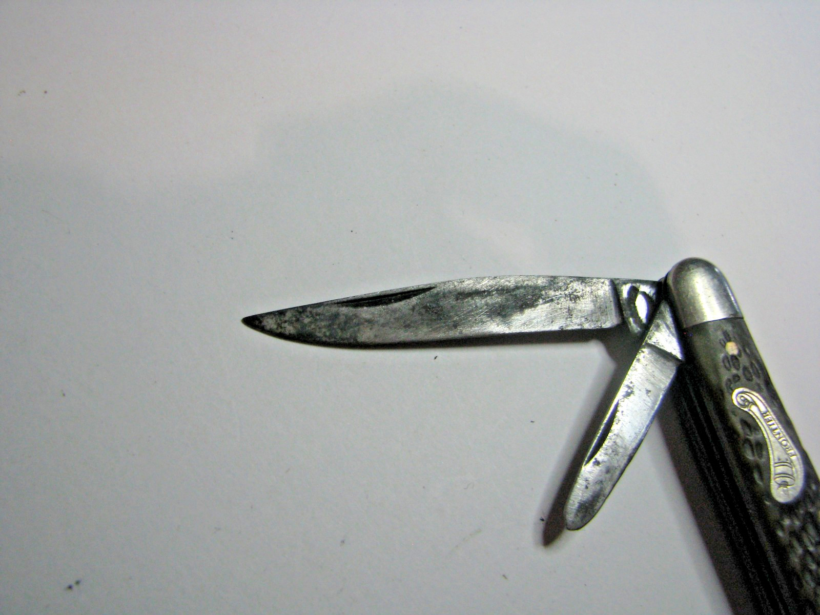 Vintage Imperieal Frontier 4221 Trapper Folding Pocket Knife USA