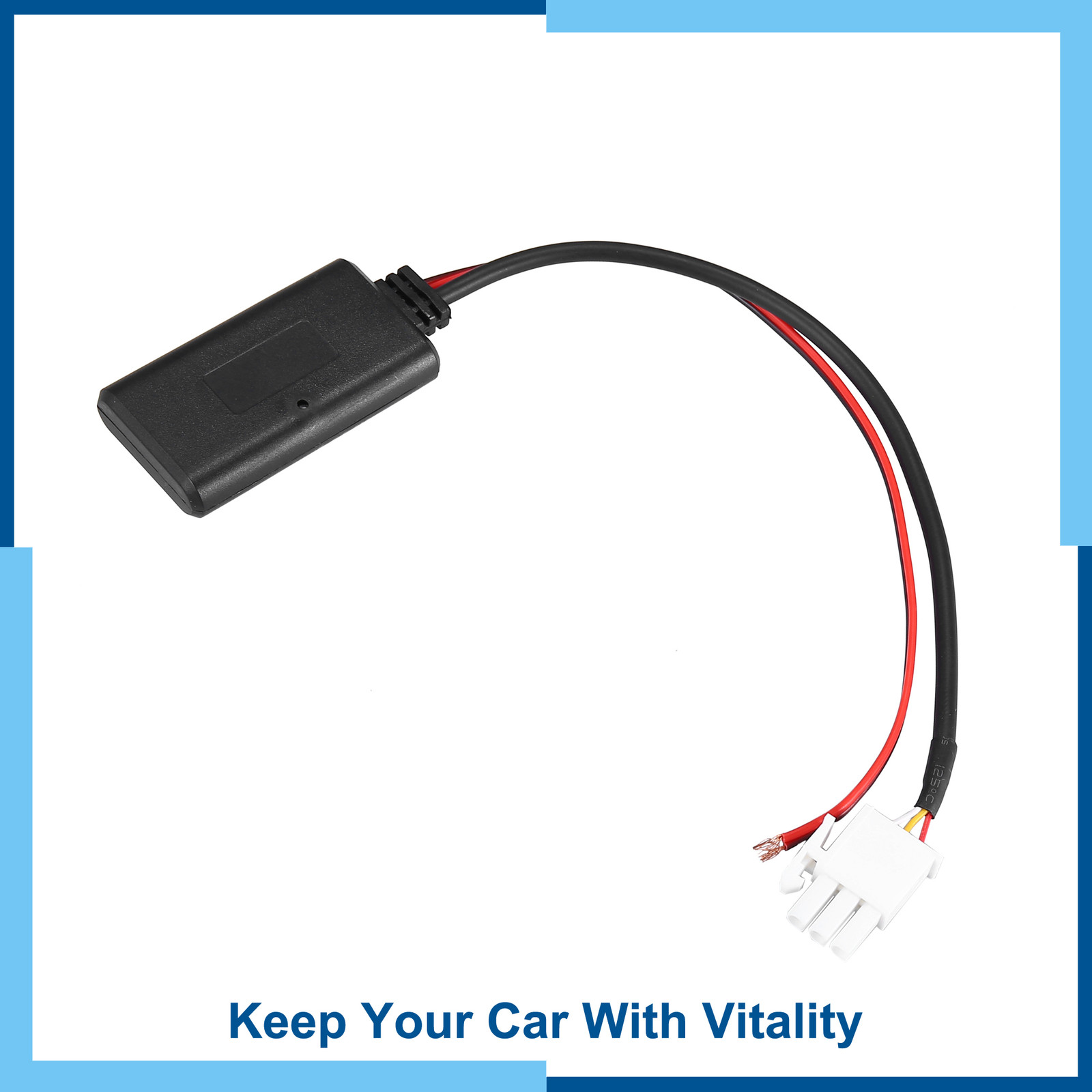 Pack(1) Bluetooth Wireless Adapter Audio Radio Stereo 3 Pin for Honda GL1800