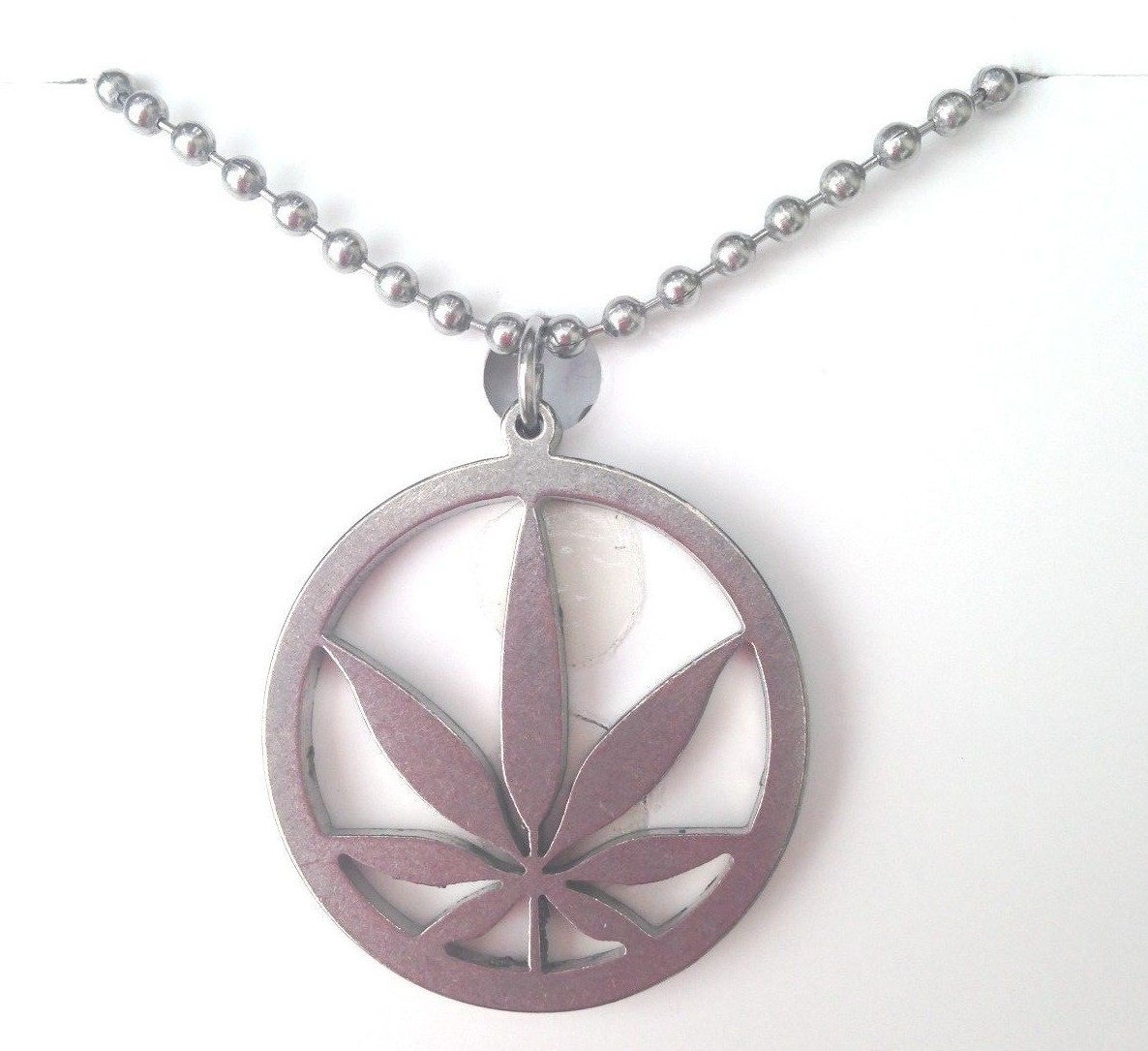 JEWELRY Pot Edition MARIJUANA Necklace Cannabis Leaf Weed MaryJane S.S. PENDANT