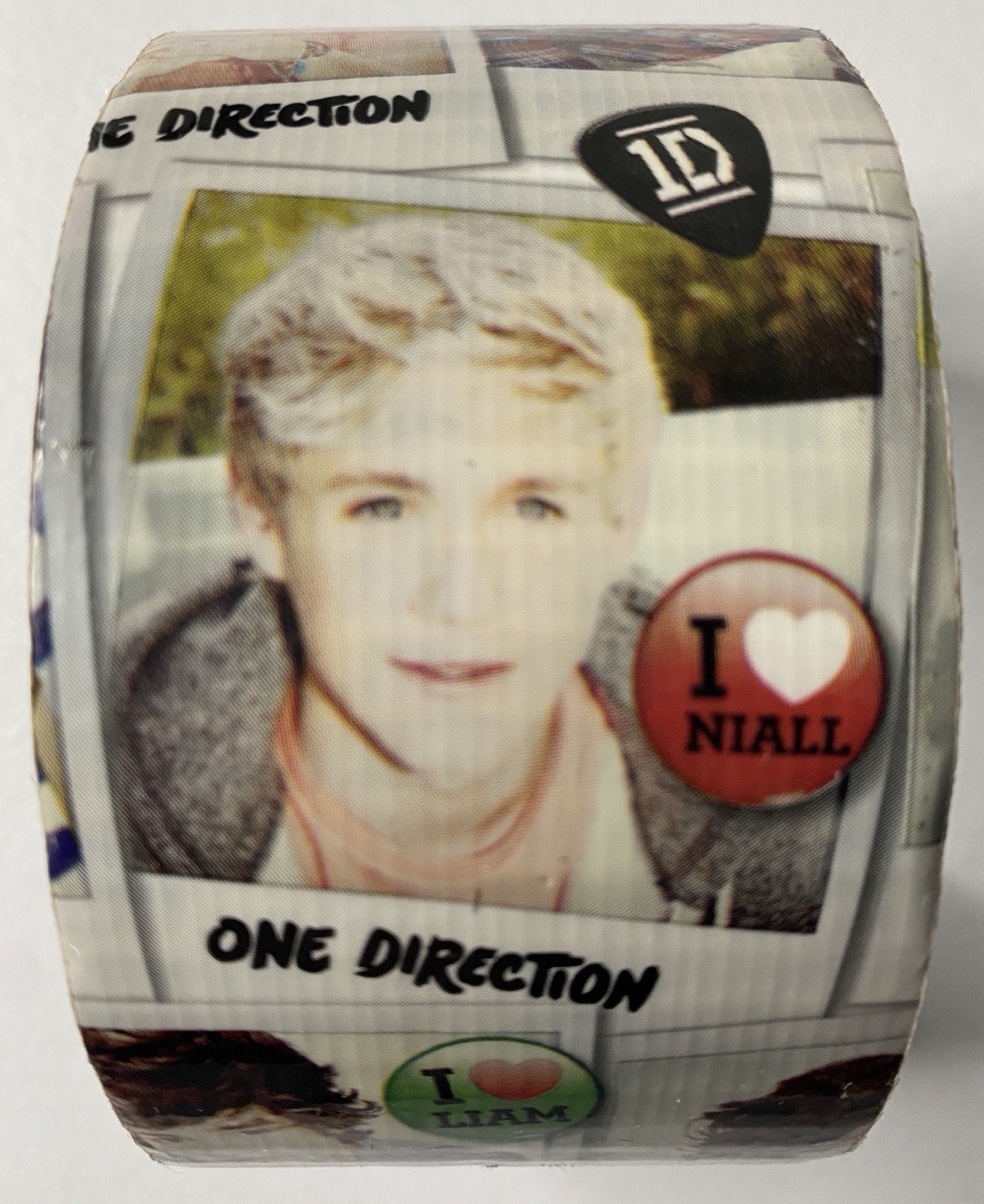 ONE DIRECTION Duct Tape 2011 Duck Tape Brand Boy Band RARE FIND Almost Full Roll